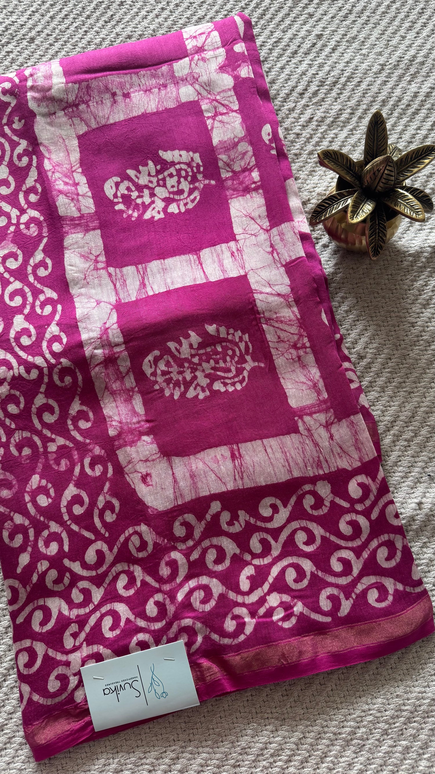 PURE CHANDERI SILK SUV5032-PINK