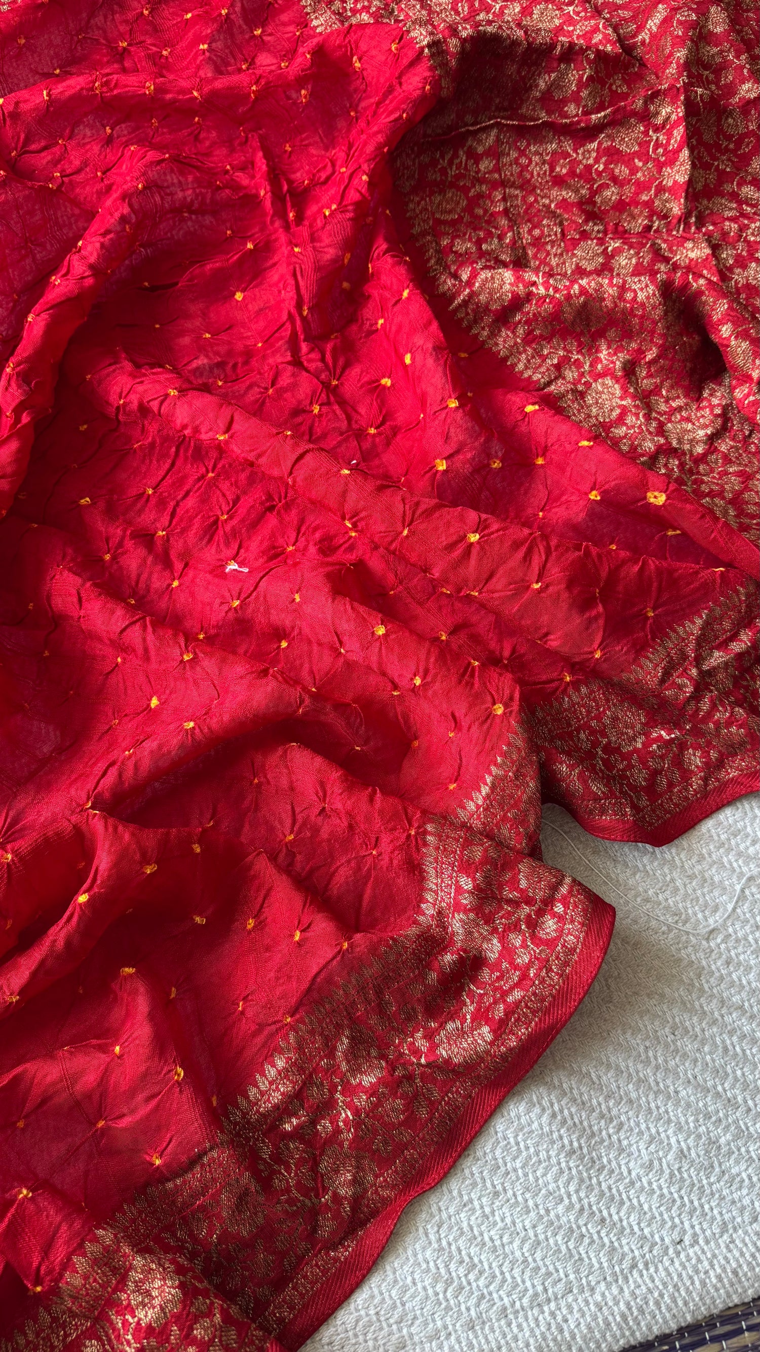 SUV4396-RED (Butta blouse )