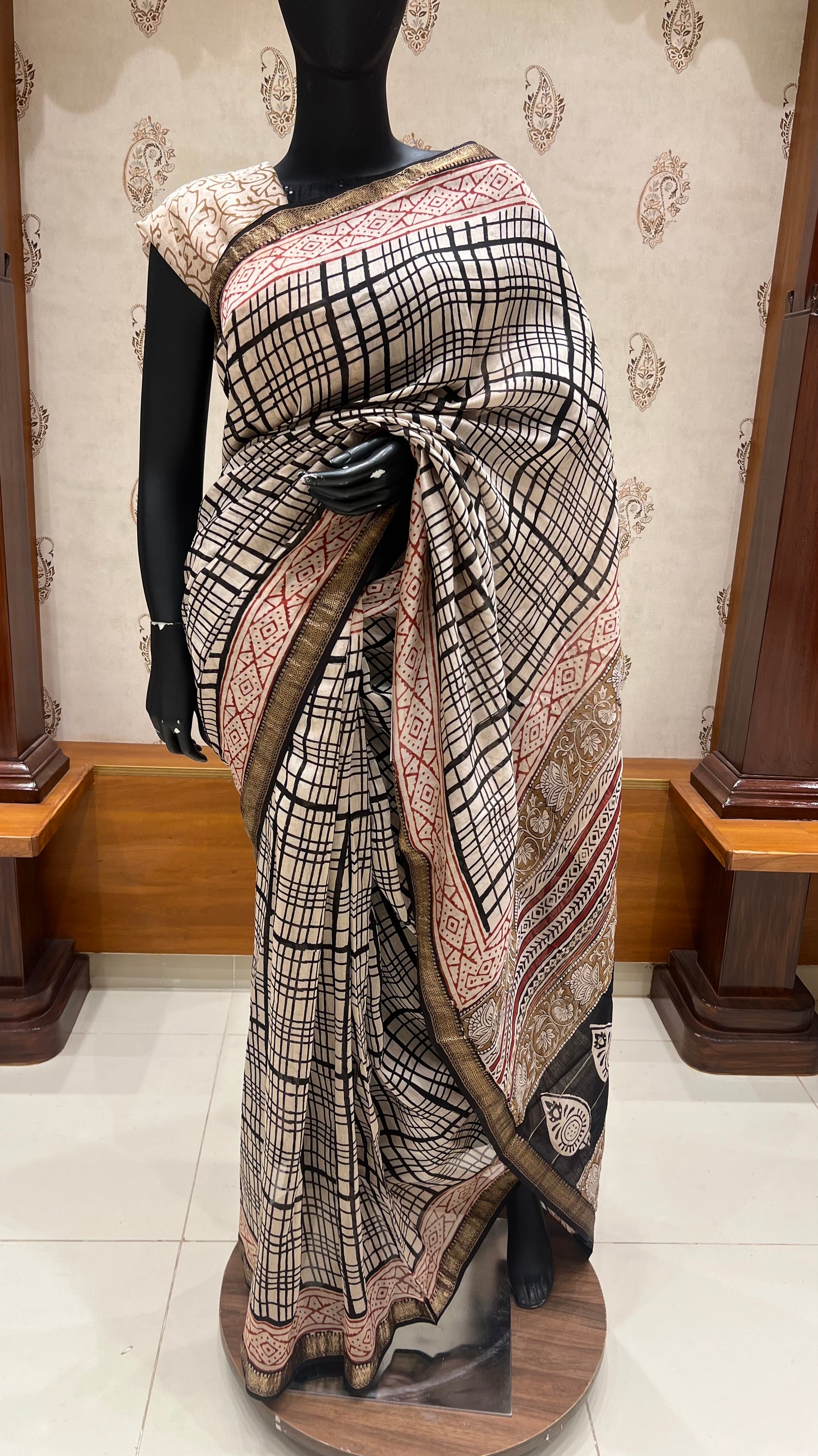 CHANDERI SILK COTTON SUV5031