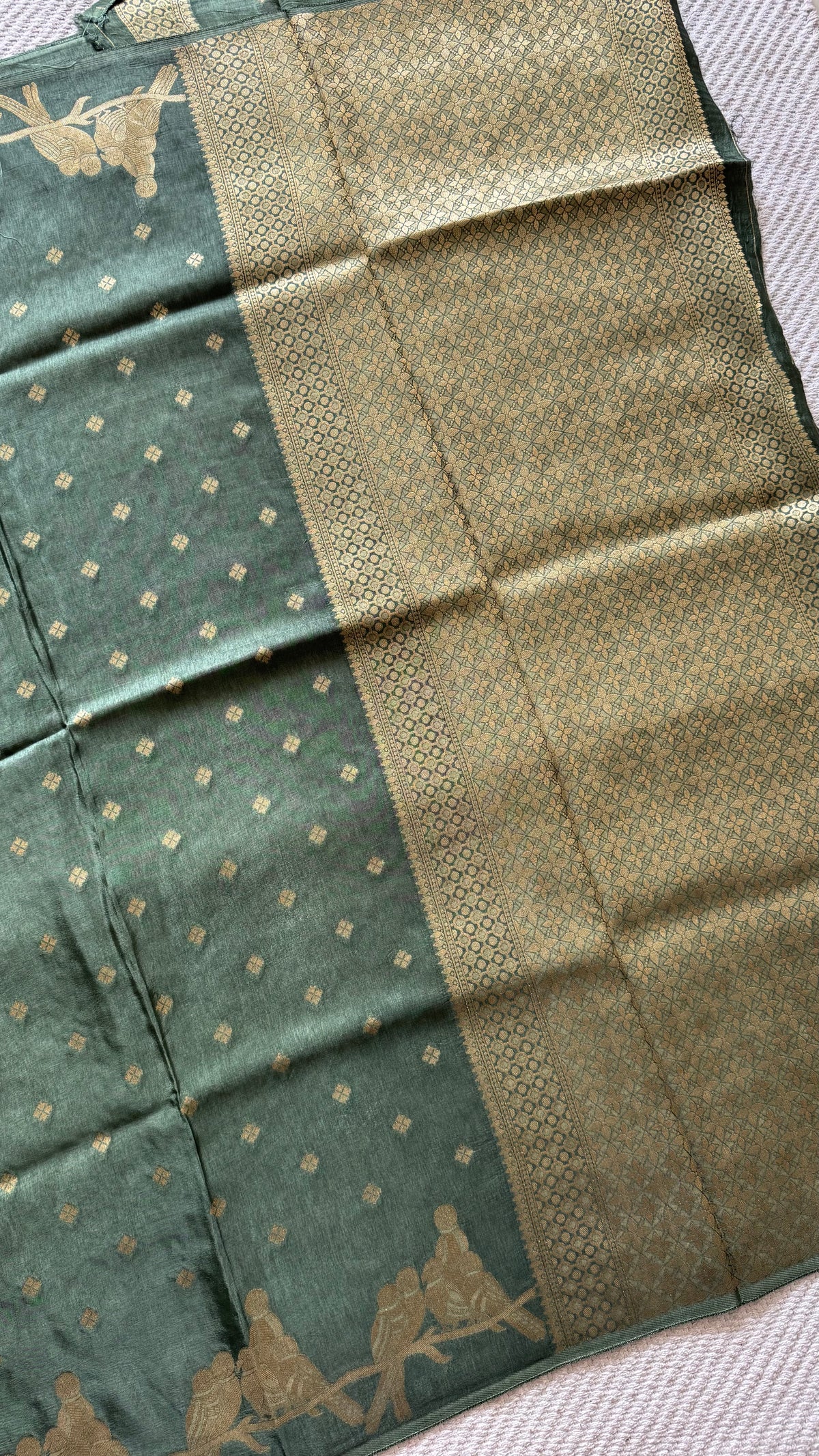 VISCOSE CREPE SUV5801-BOTTLEGREEN