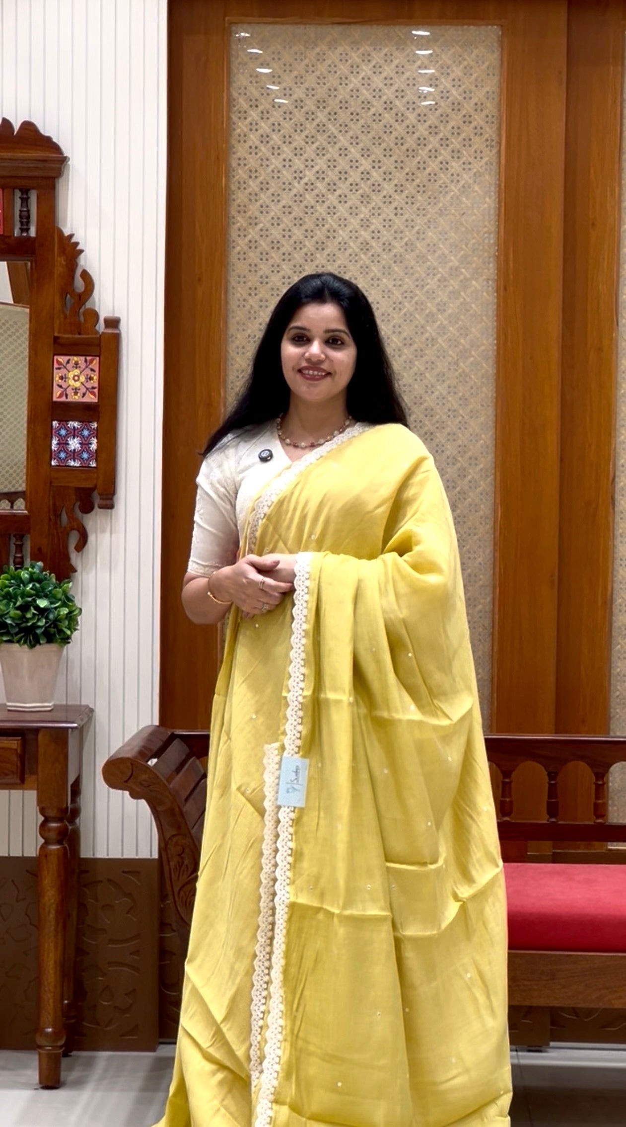 MALAI COTTON SUV5727-YELLOW