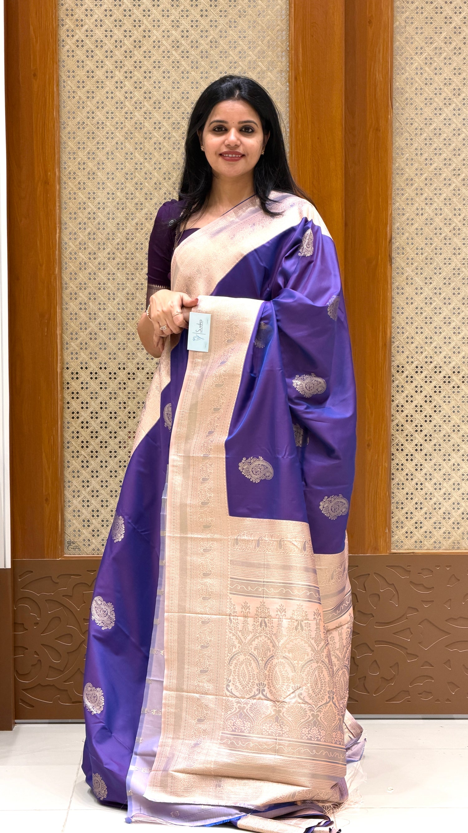 SUV4414-PURPLE WITH PEACH
