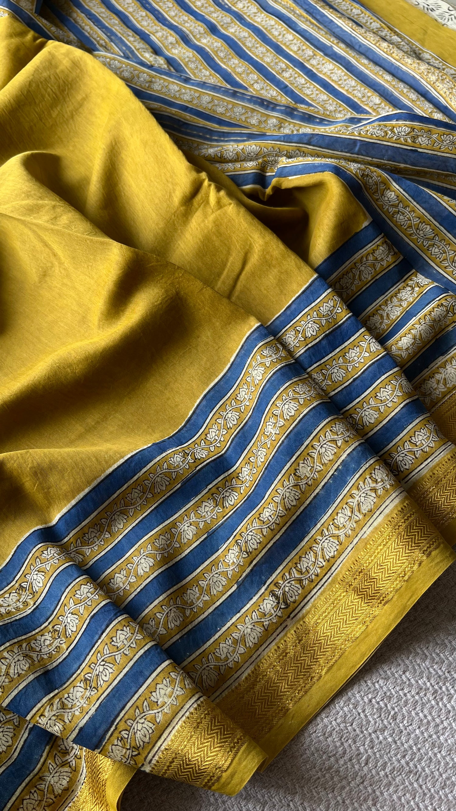 PURE CHANDERI SILK COTTON SUV4993