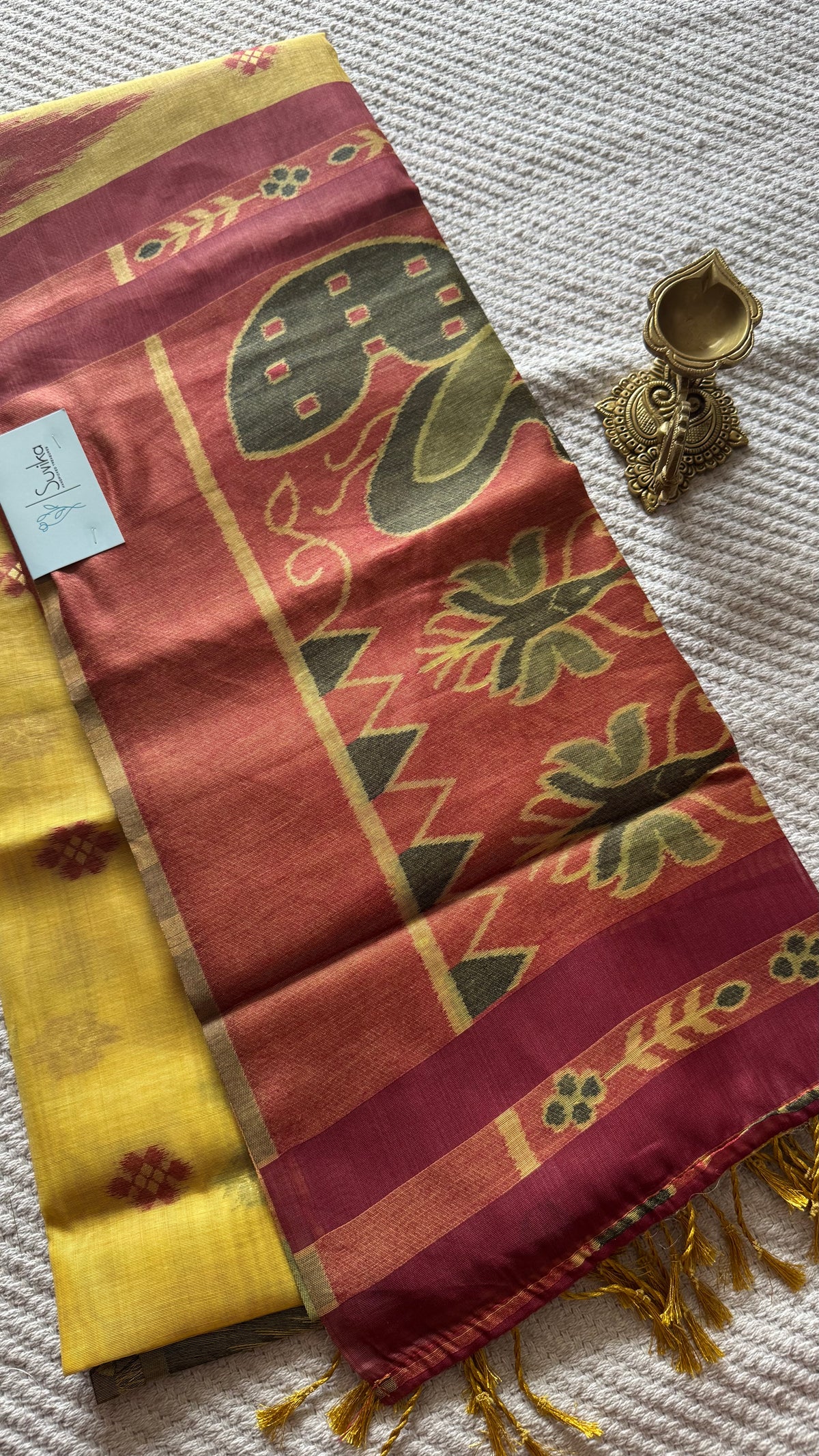 BENGAL COTTON SUV5281-YELLOW
