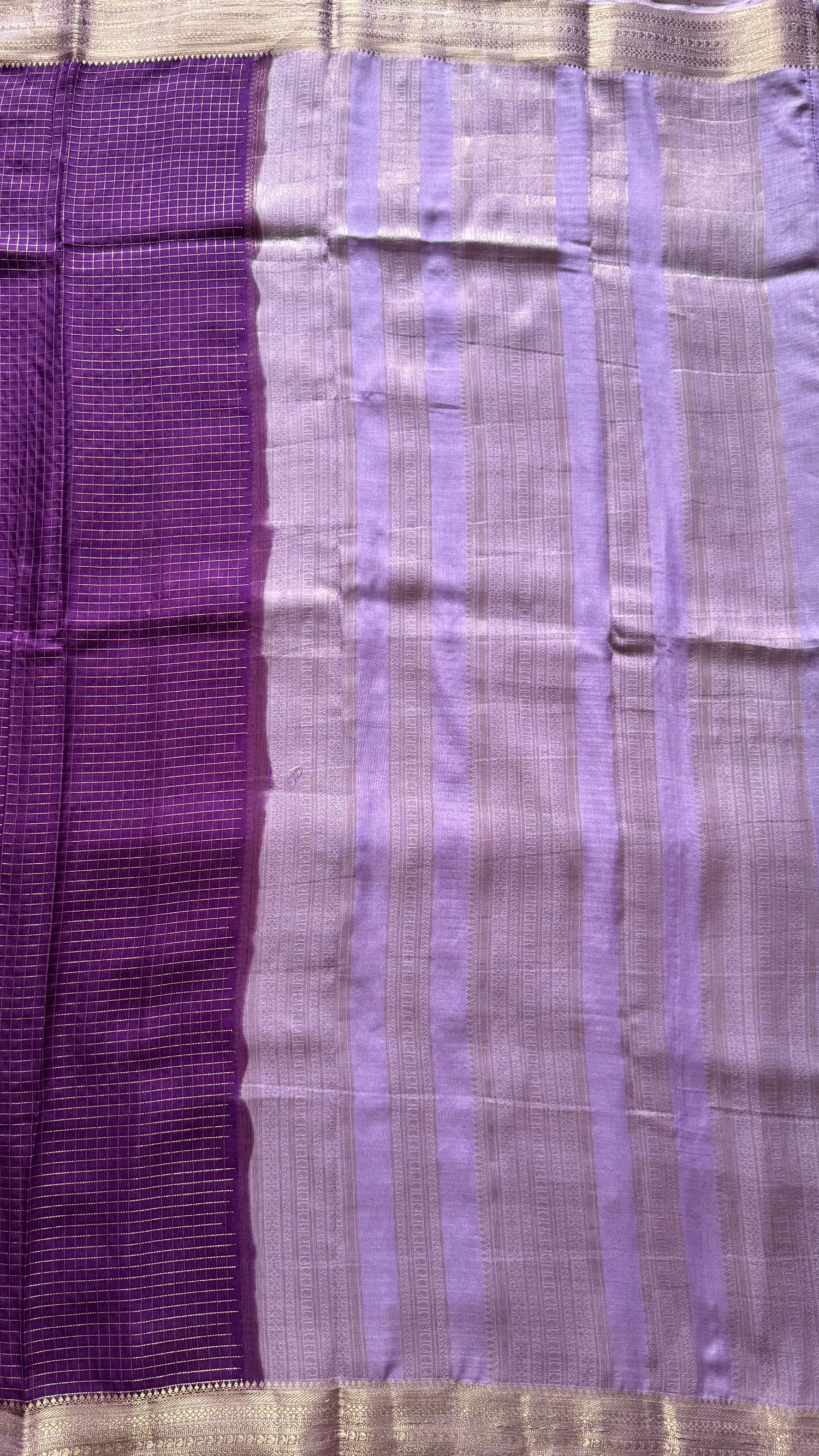 CREPE SILK SAREE SUV5477-PURPLE