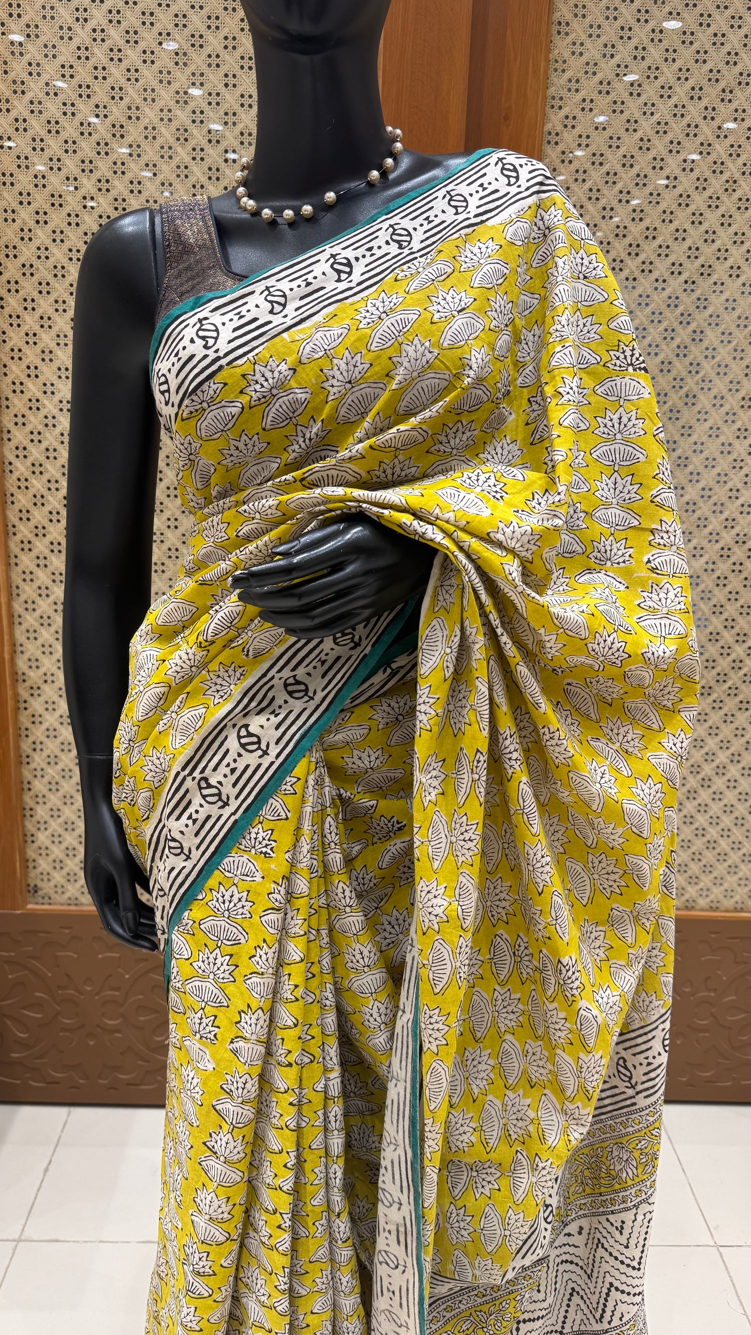 MUL COTTON SUV4893-YELLOW