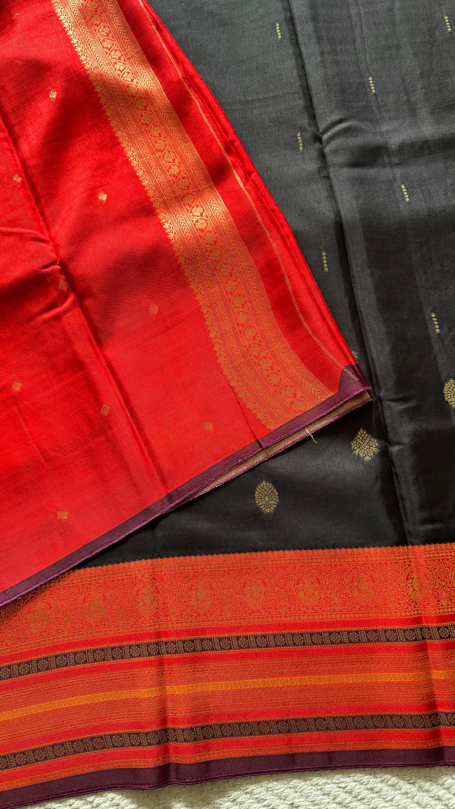 KANCHI CRAPE SUV5606-BLACK