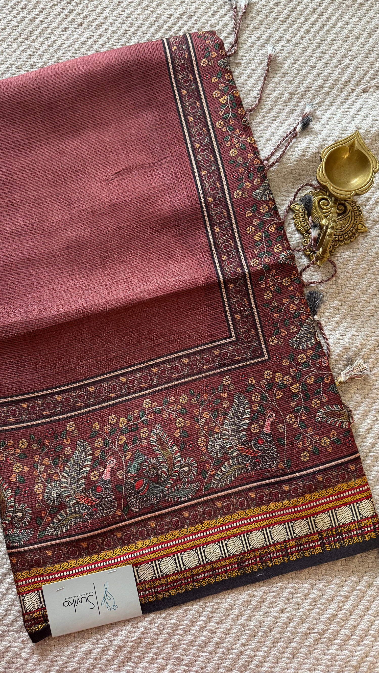 KOTA SILK SAREE SUV5542-COPPER
