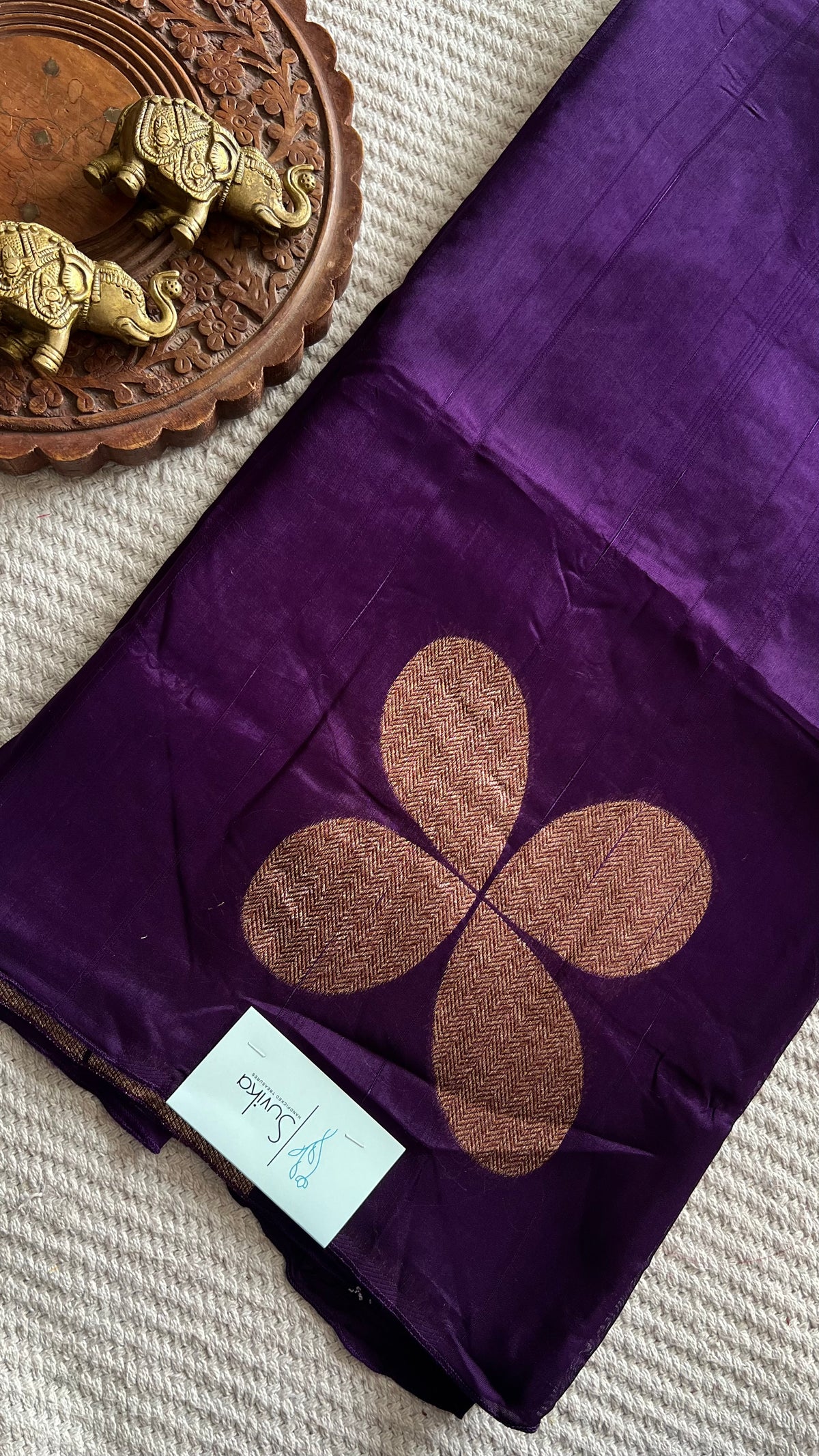 JUTE TUSSER SUV5848-PURPLE
