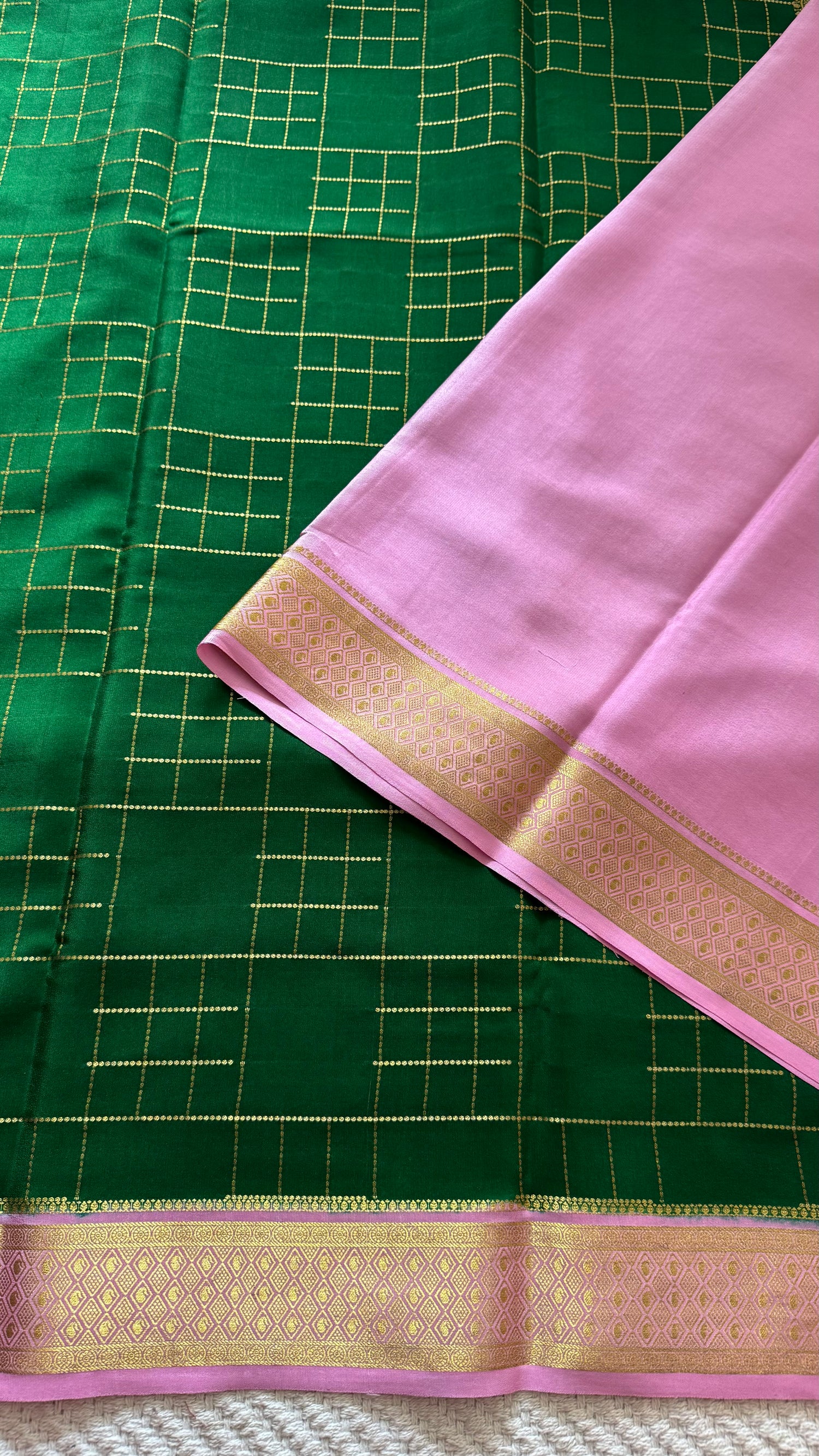 PSUV280-BOTTLEGREEN WITH BABYPINK