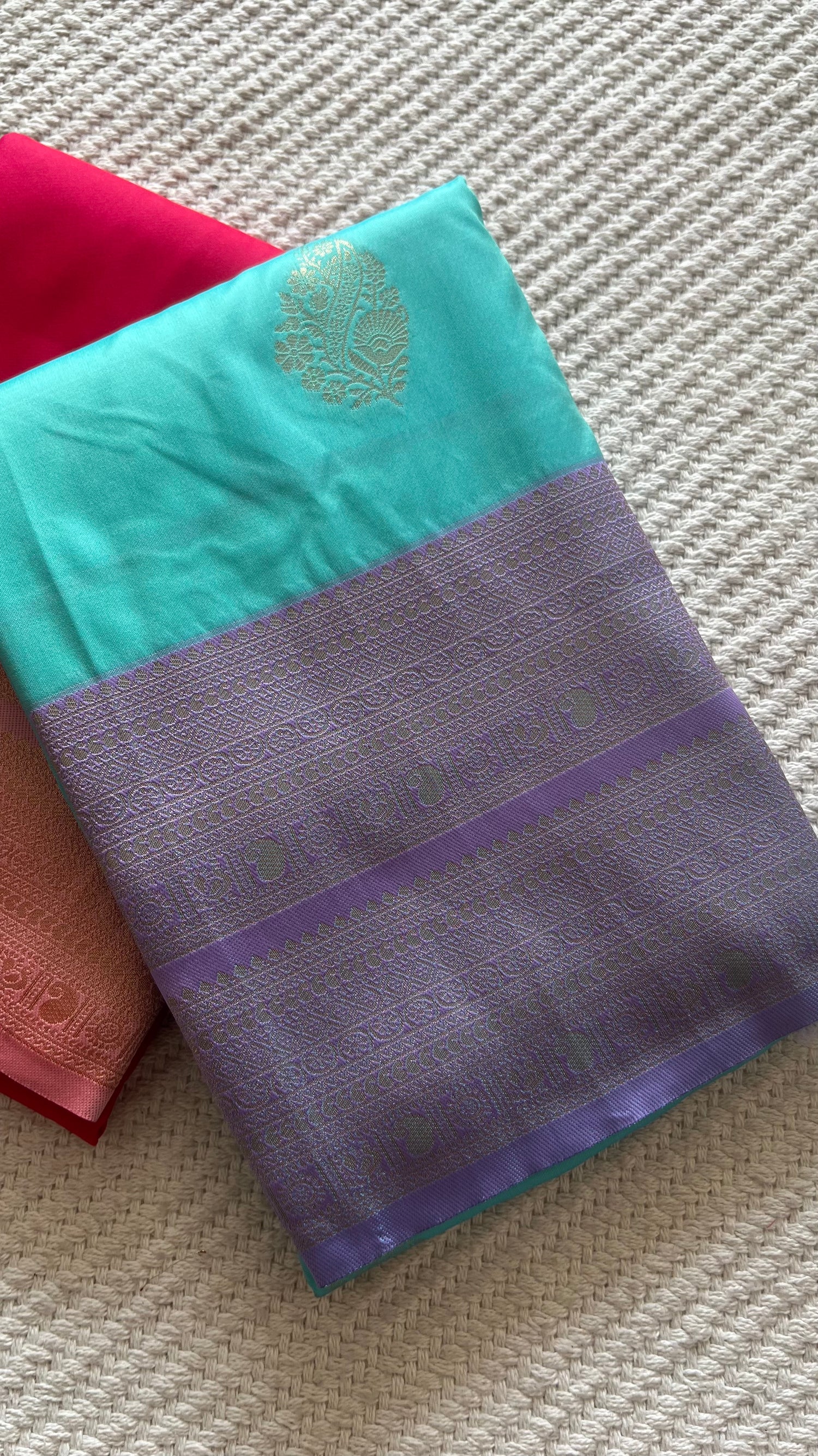 SUV4413-SEABLUE WITH LAVENDER