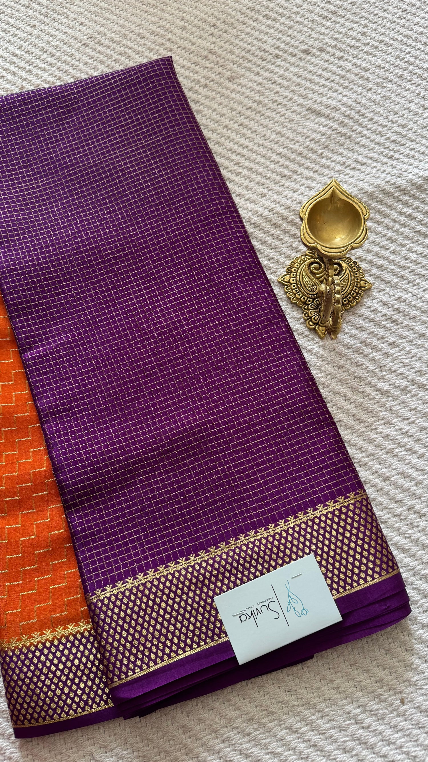 PSUV218-ORANGE WITH PURPLE