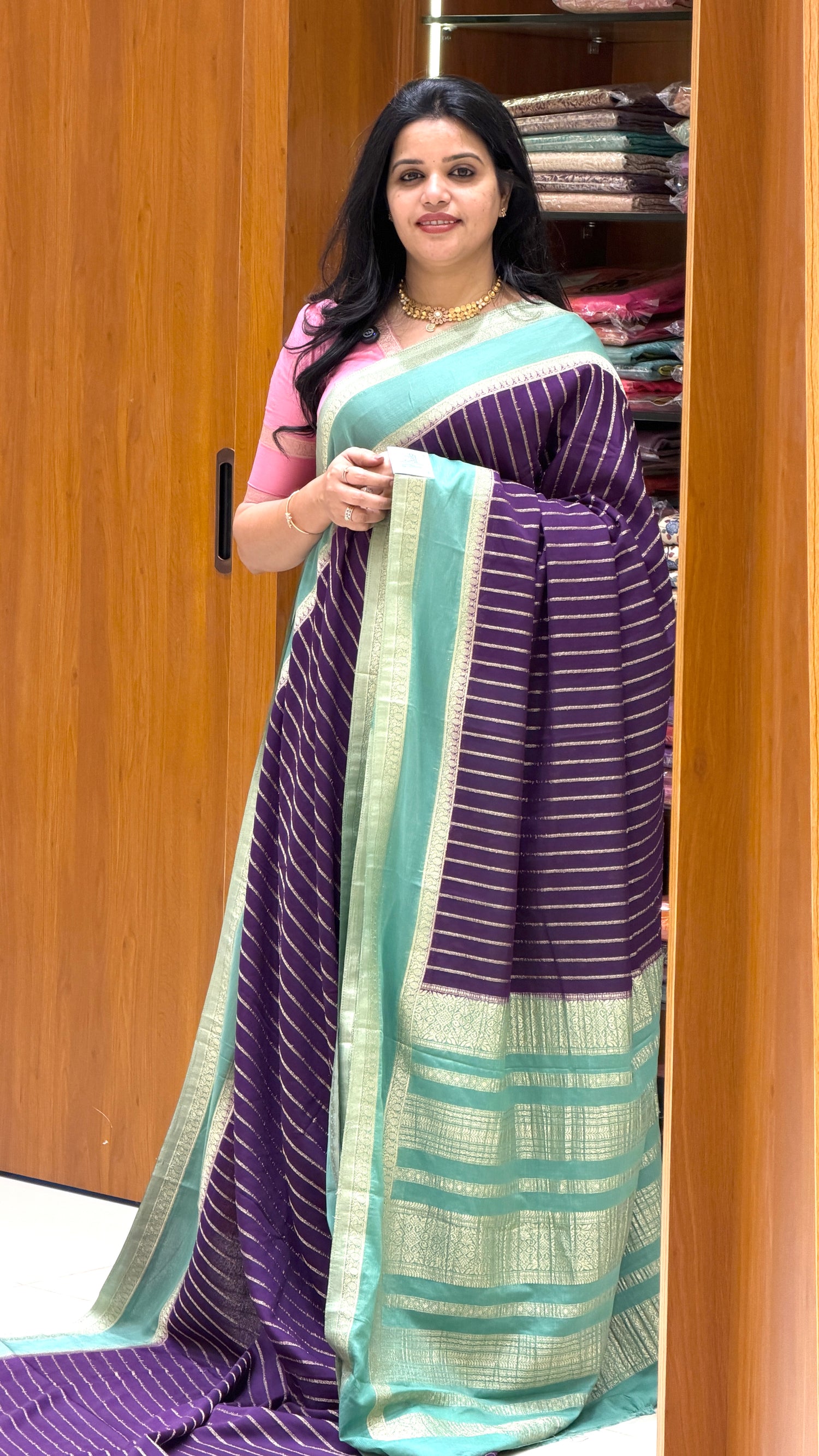 SUV3947-PURPLE WITH SEAGREEN