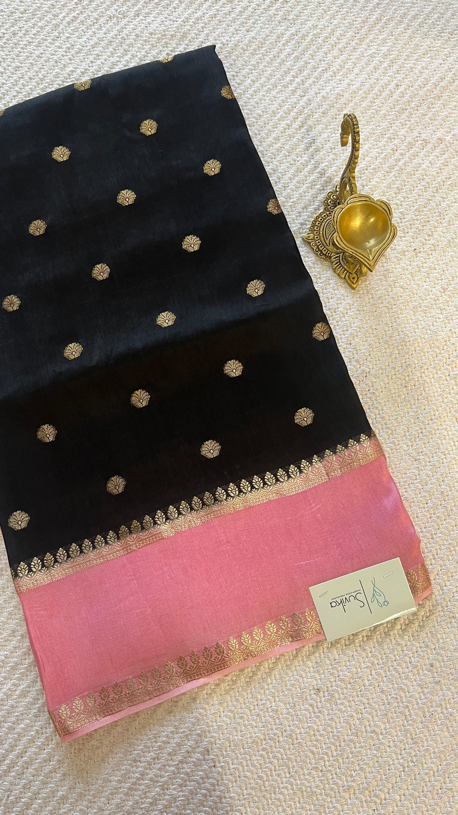 SUV4094-BLACK WITH BABYPINK