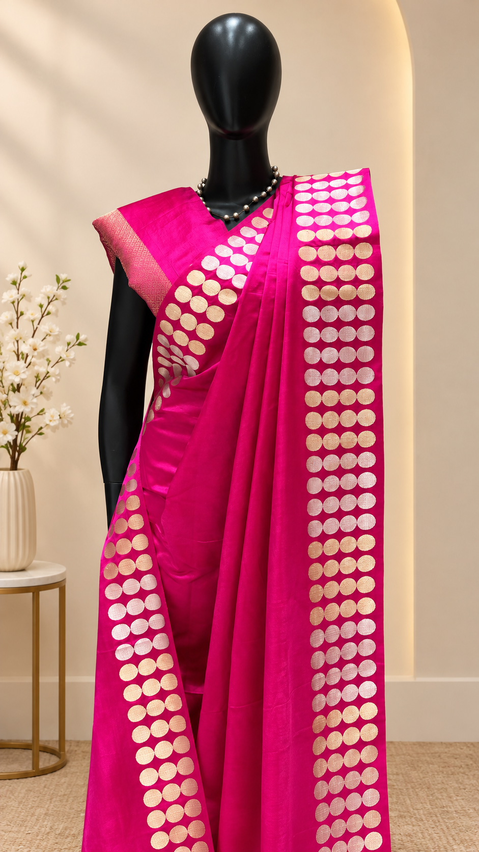 PURE SATIN SILK PSJV355-PINK