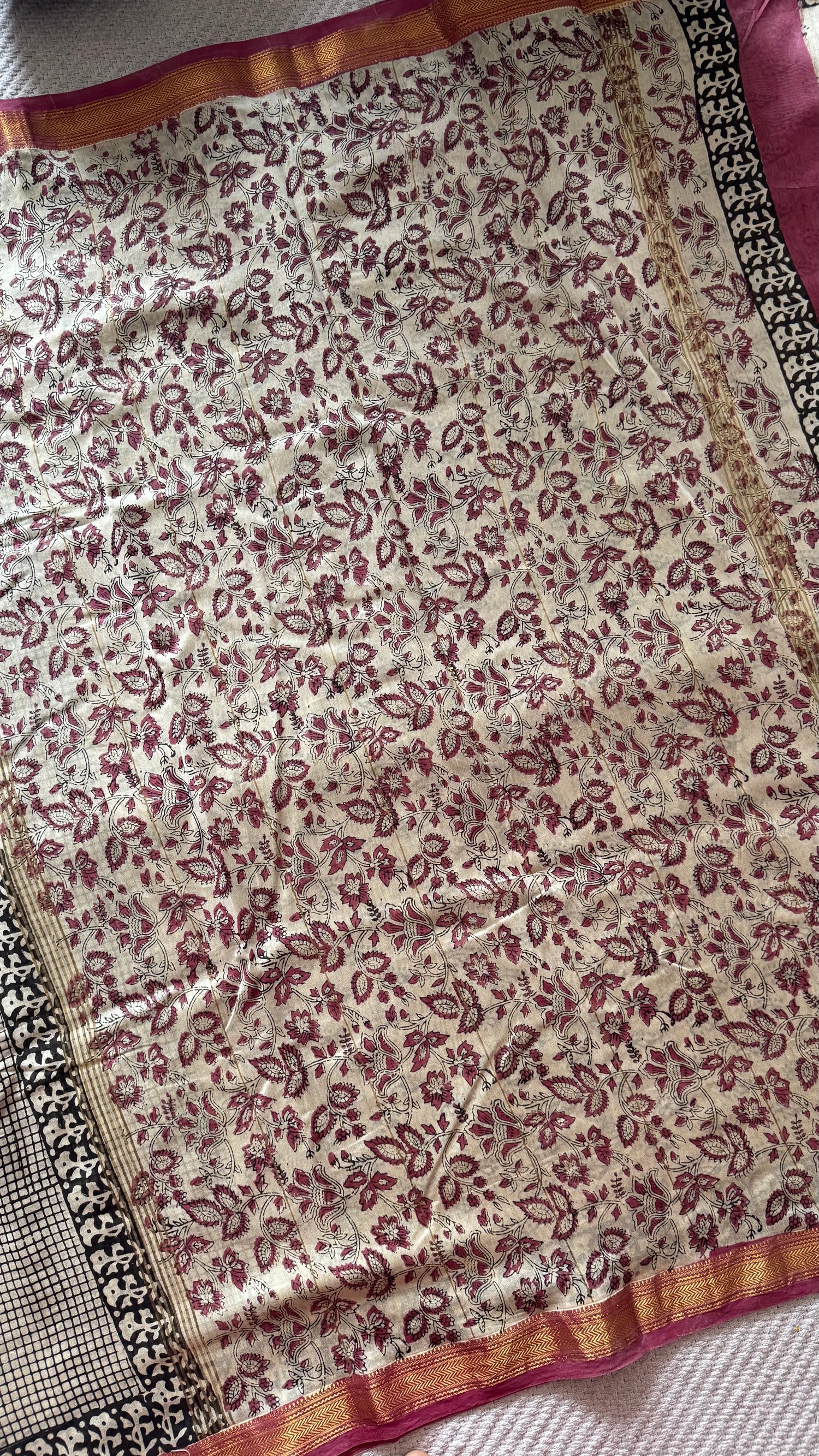 PURE CHANDERI SILK COTTON SUV4991