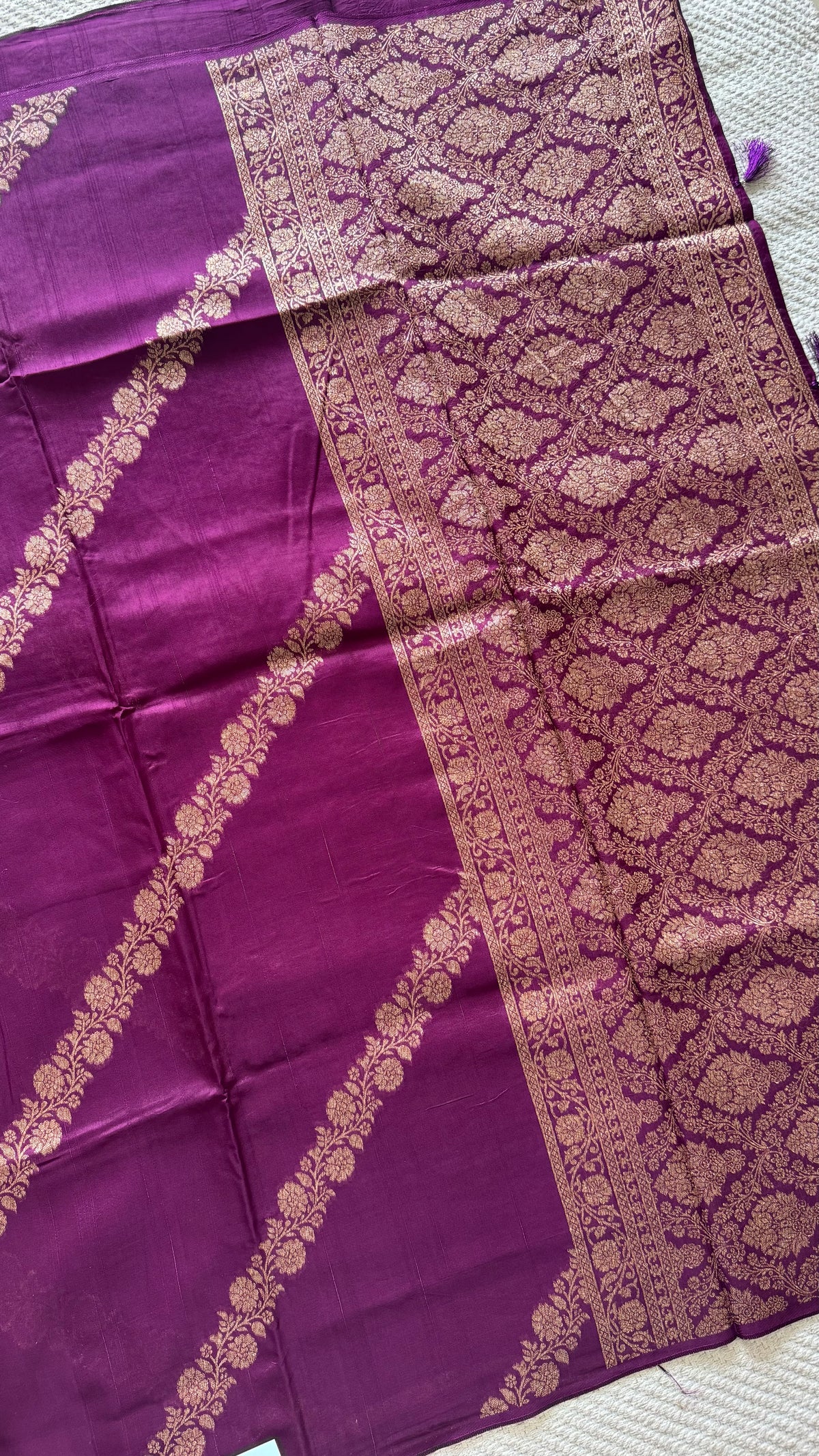 JUTE TUSSER SUV5735-MAGENTA