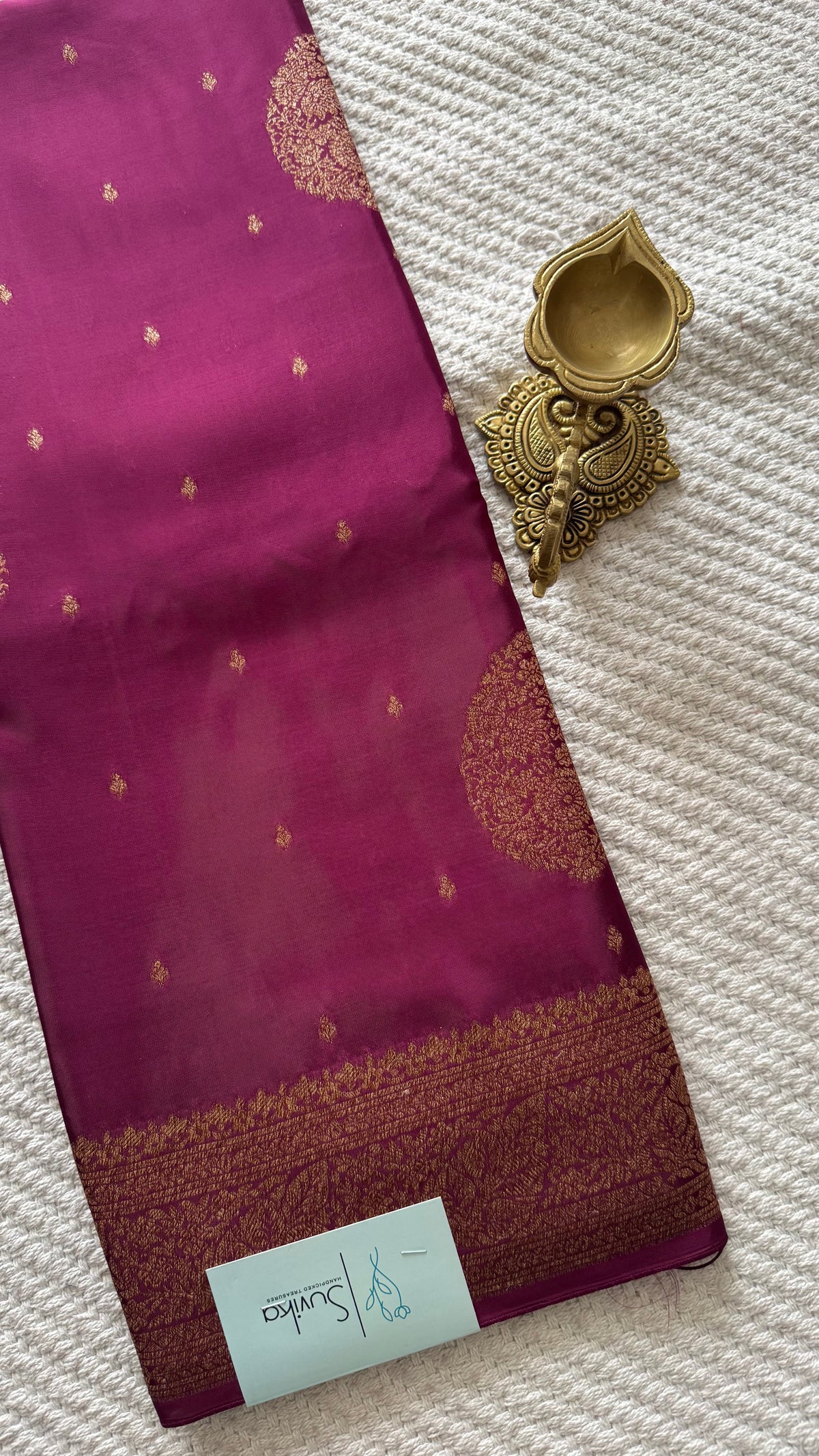 CRAPE SILK SUV5706-MAGENTA