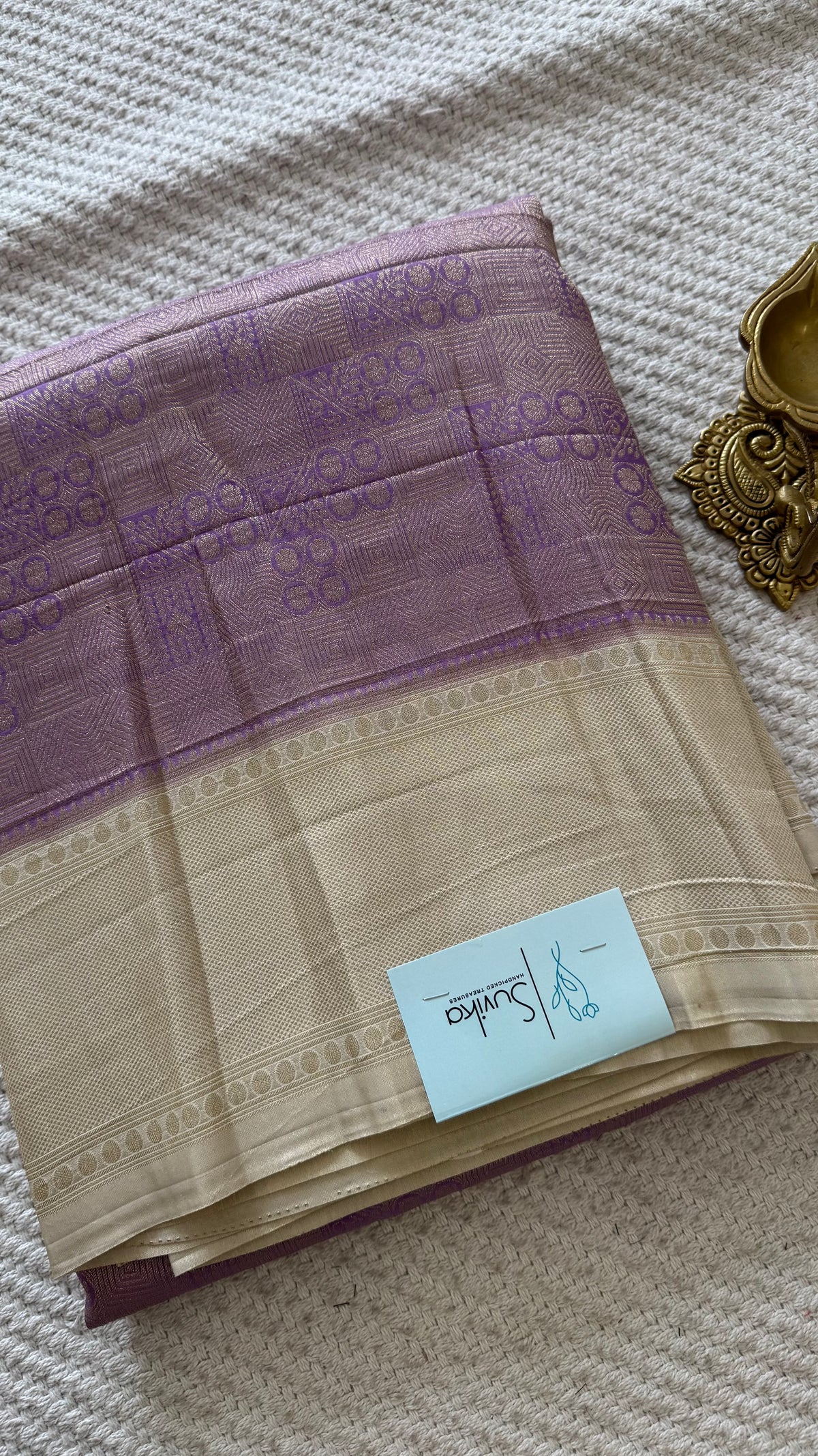 BANARASI GEORGETTE SUV5649-LAVENDER