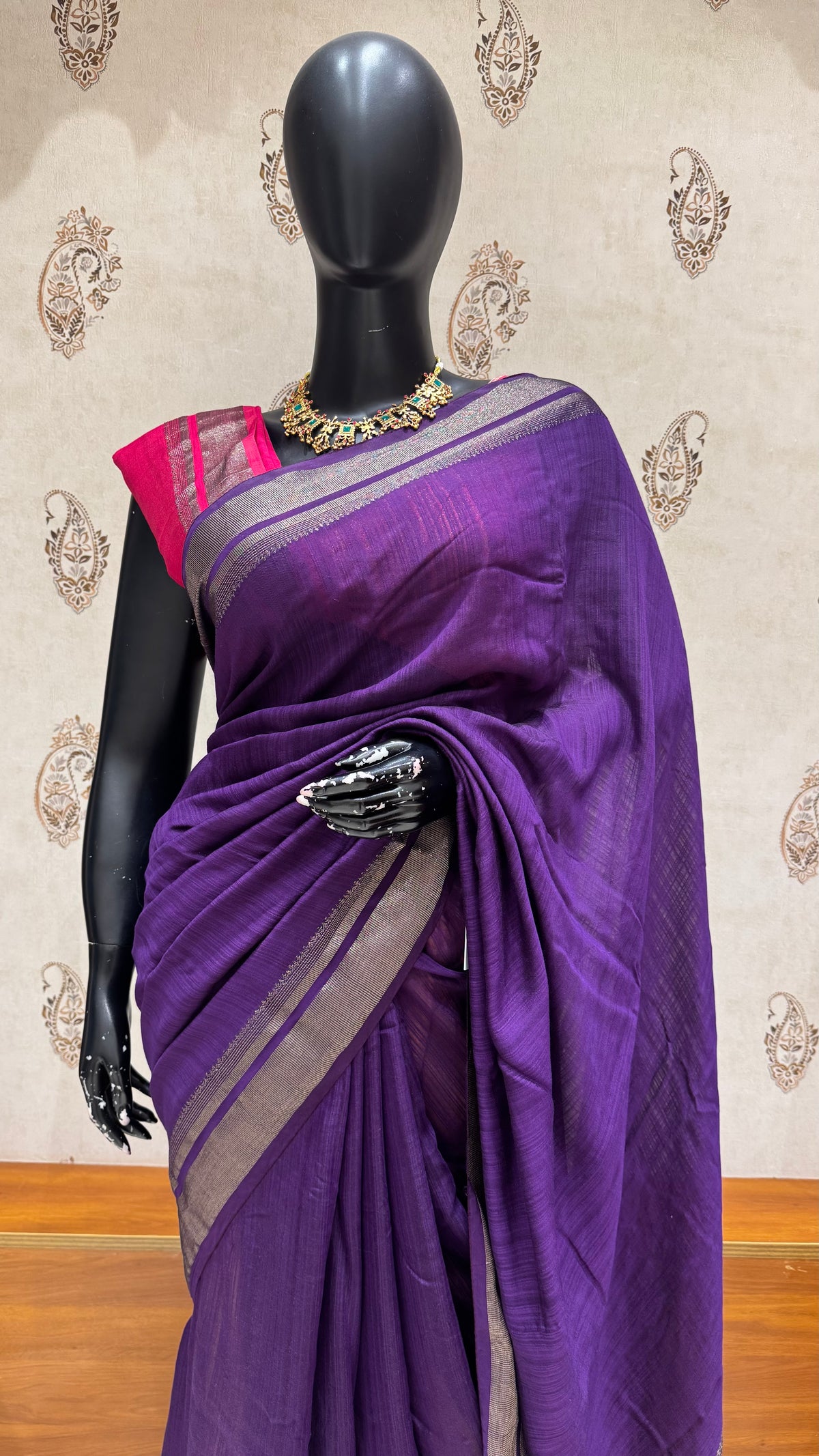 MUNGA COTTON SUV5844-PURPLE