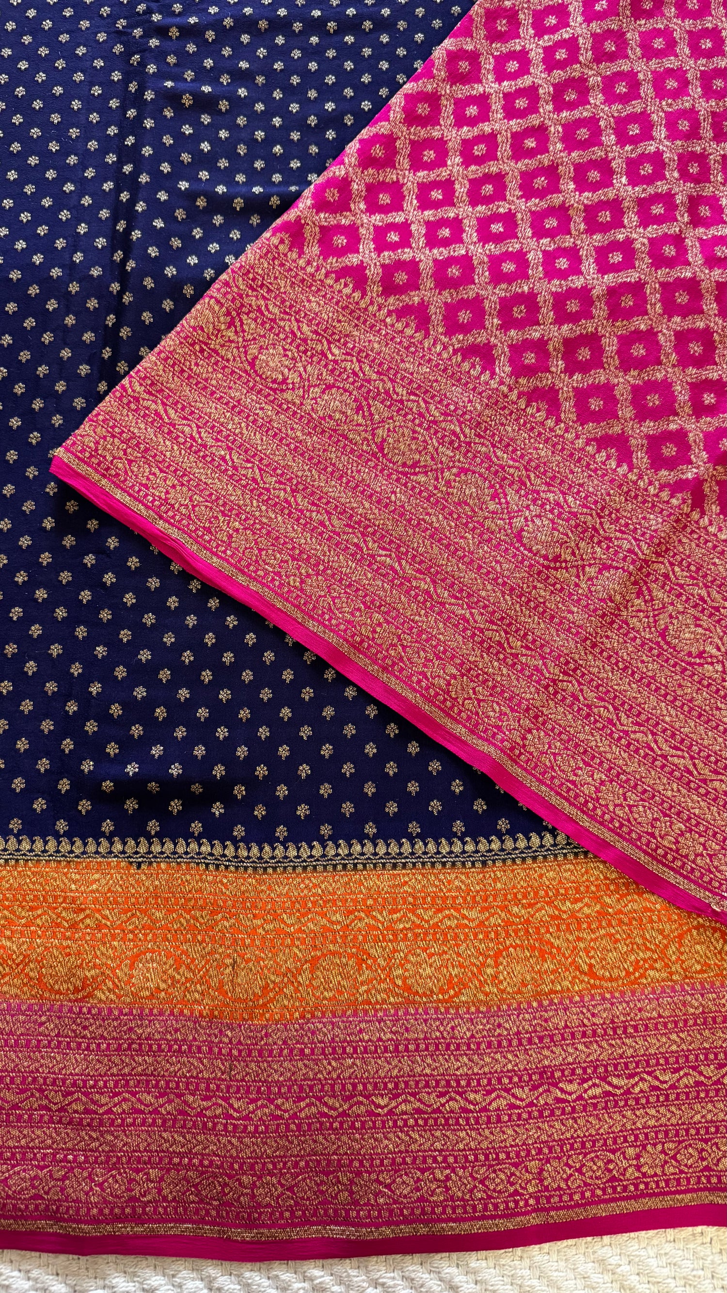 PSB41-NAVYBLUE WITH PINK