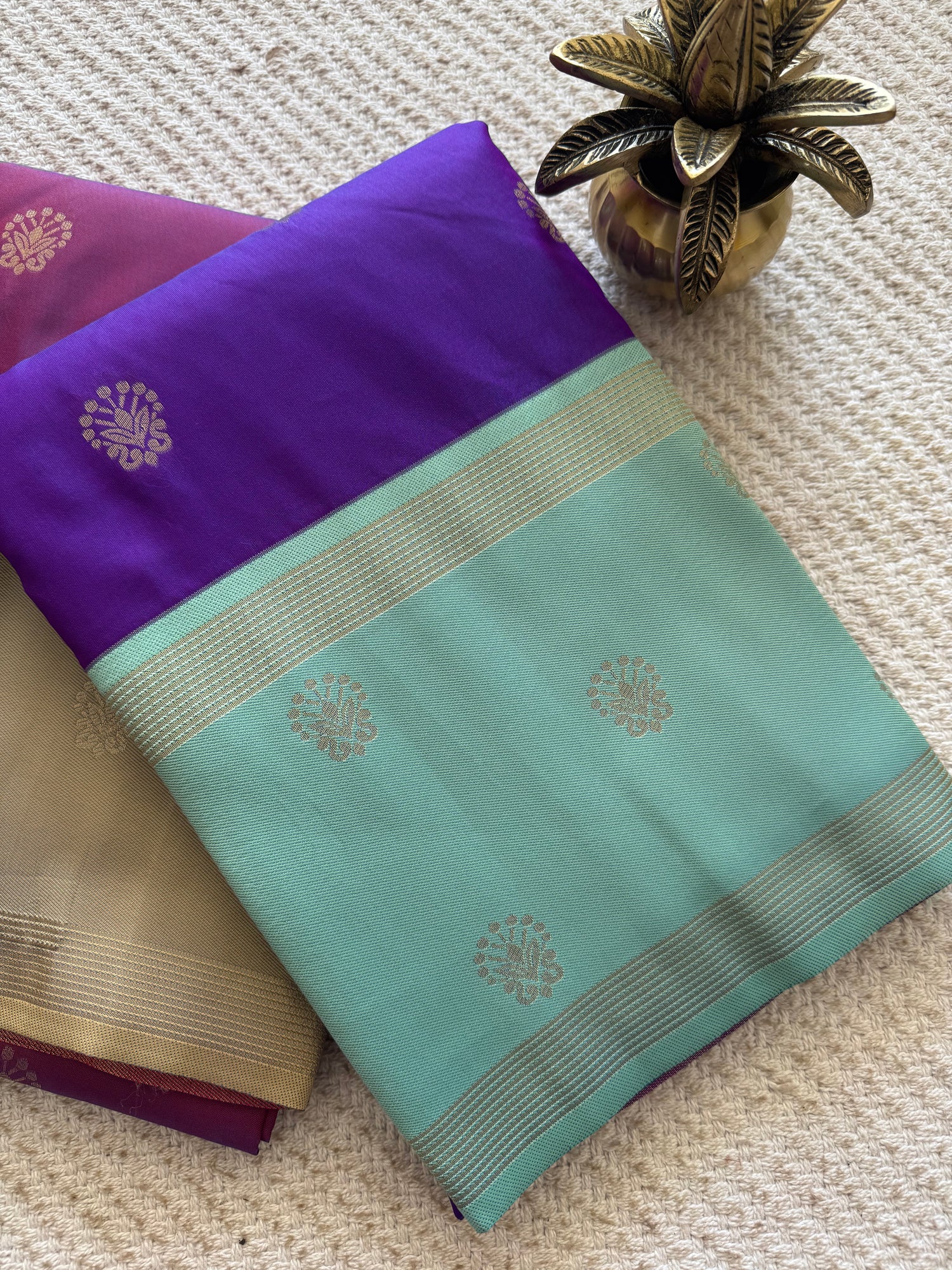 SUV3983-PURPLE WITH SEABLUE