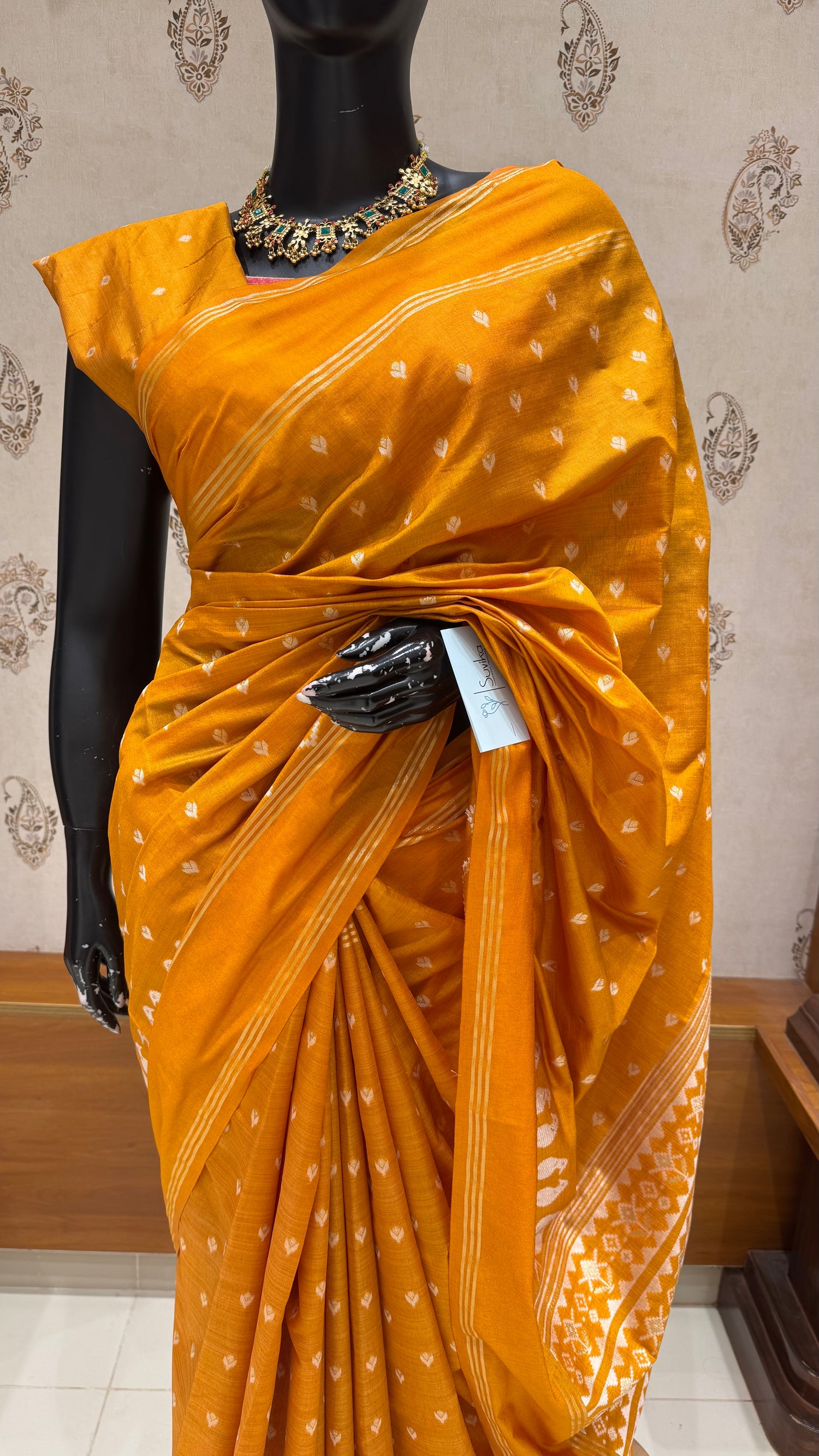 TUSSER SILK SUV5672-ORANGE