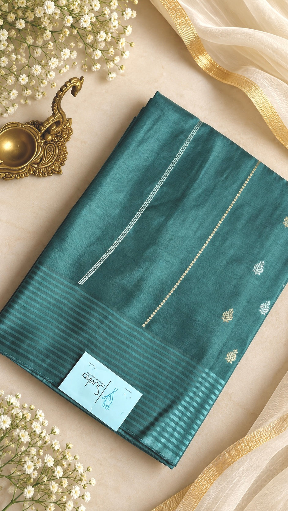 SEMI SILK SUV5802-SEABLUE