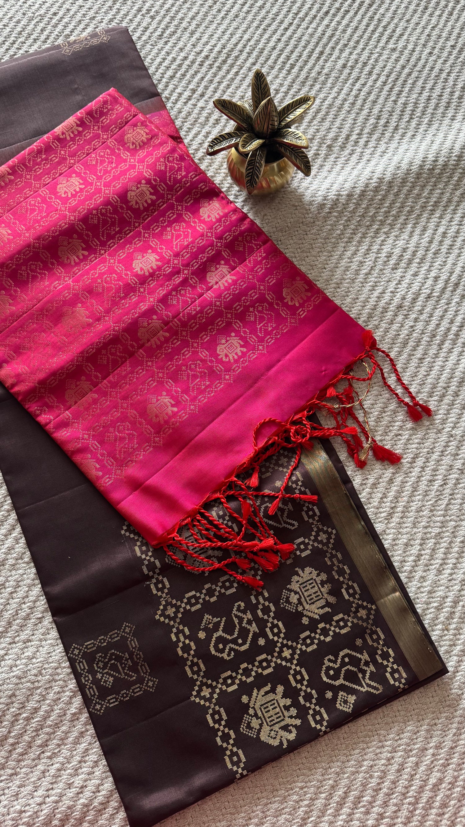 PURE SOFT SILK PSB60-BROWN