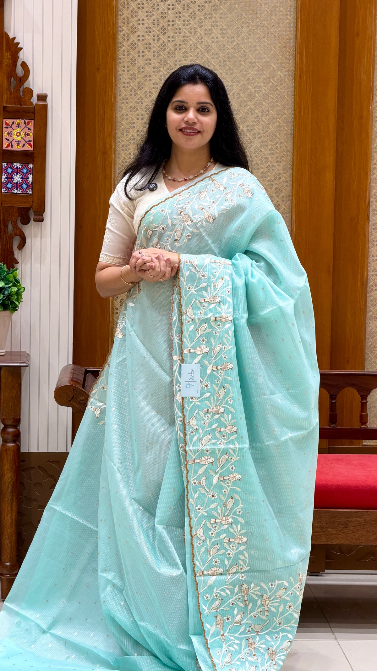 KOTA SILK SUV5156-SEAGREEN