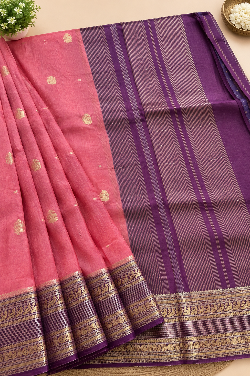 CREPE SILK SUV5653-ONIONPINK