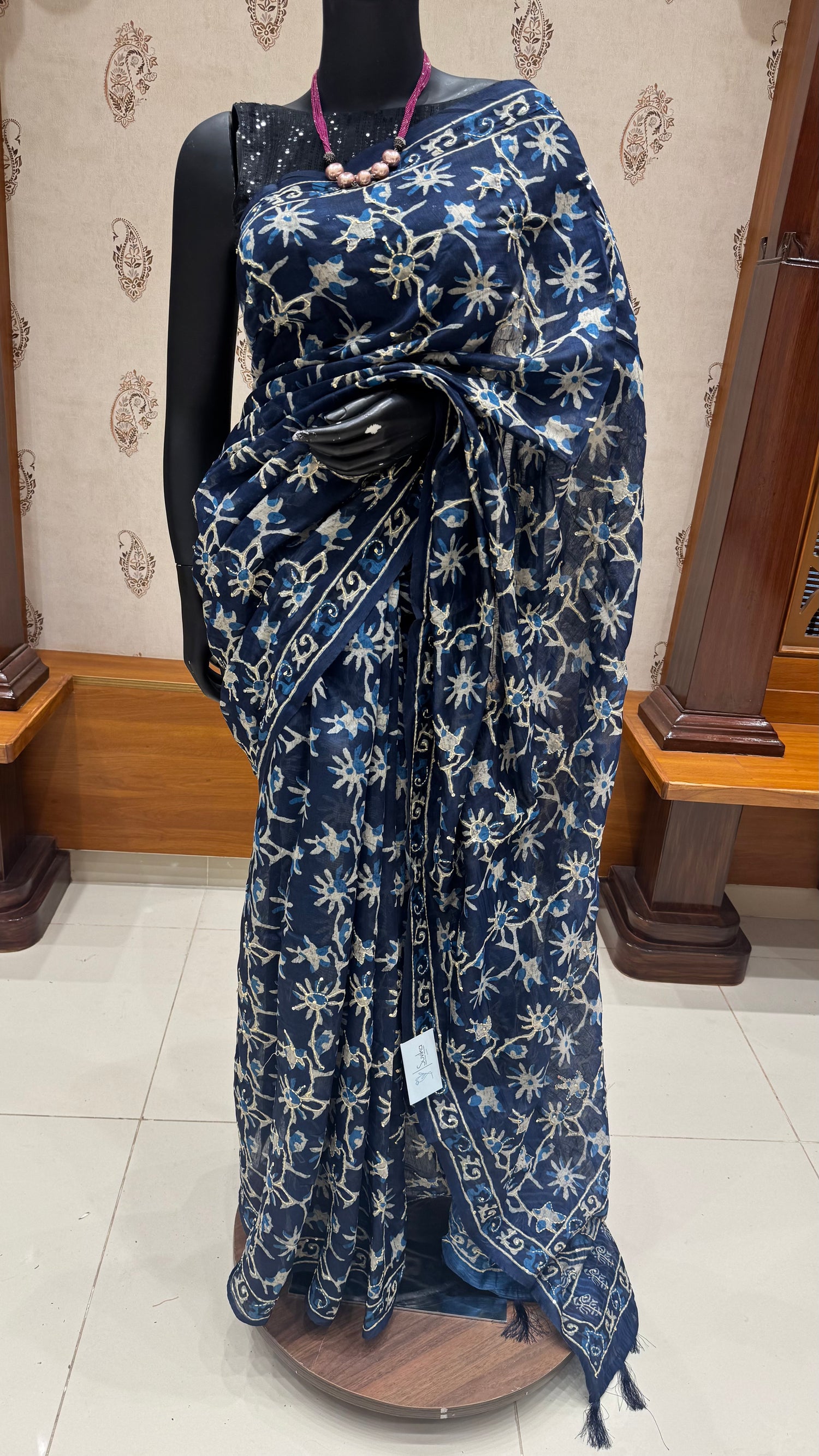 TUSSER COTTON SAREE SUV4966