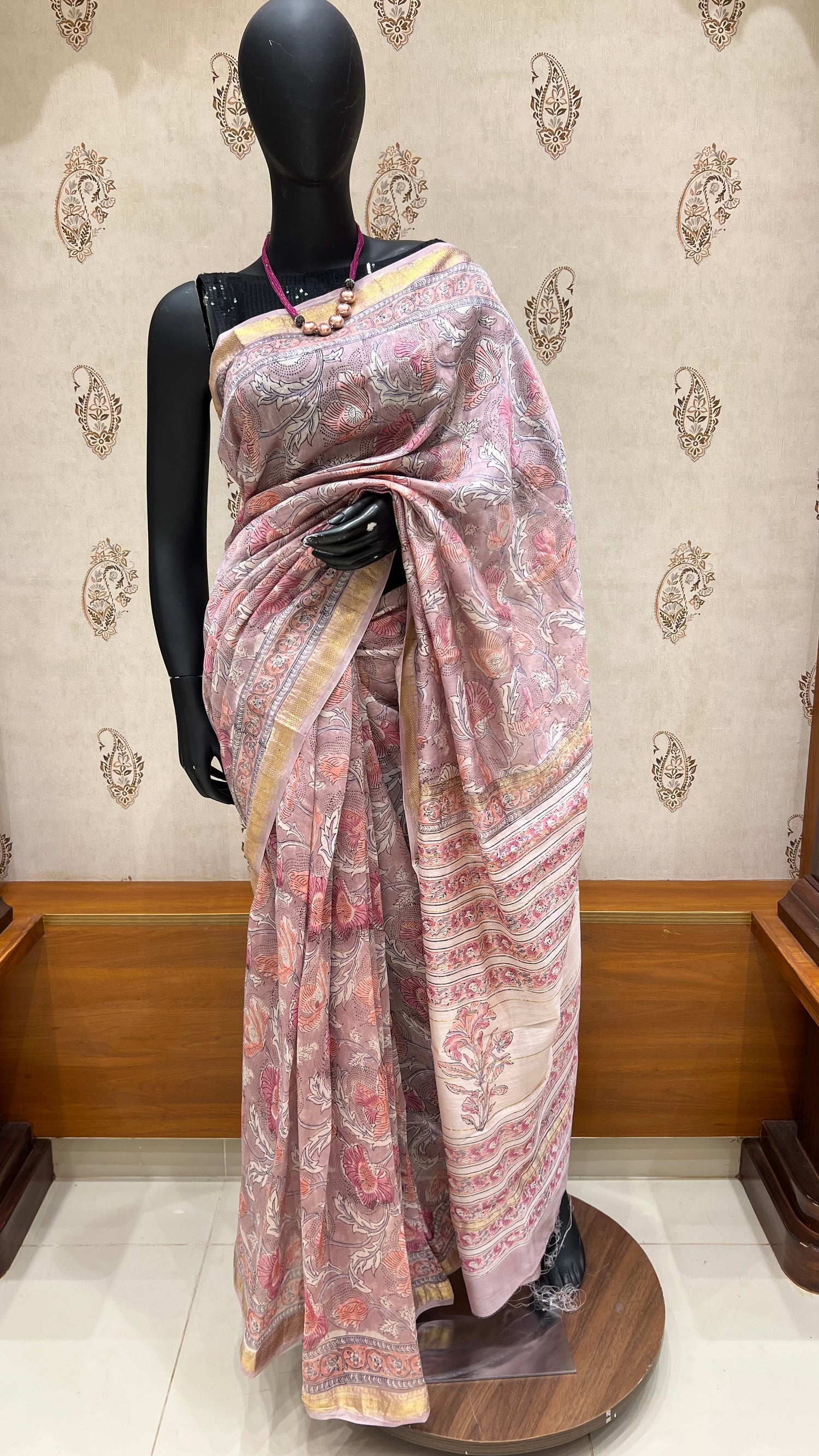 CHANDERI SILK COTTON SUV4998