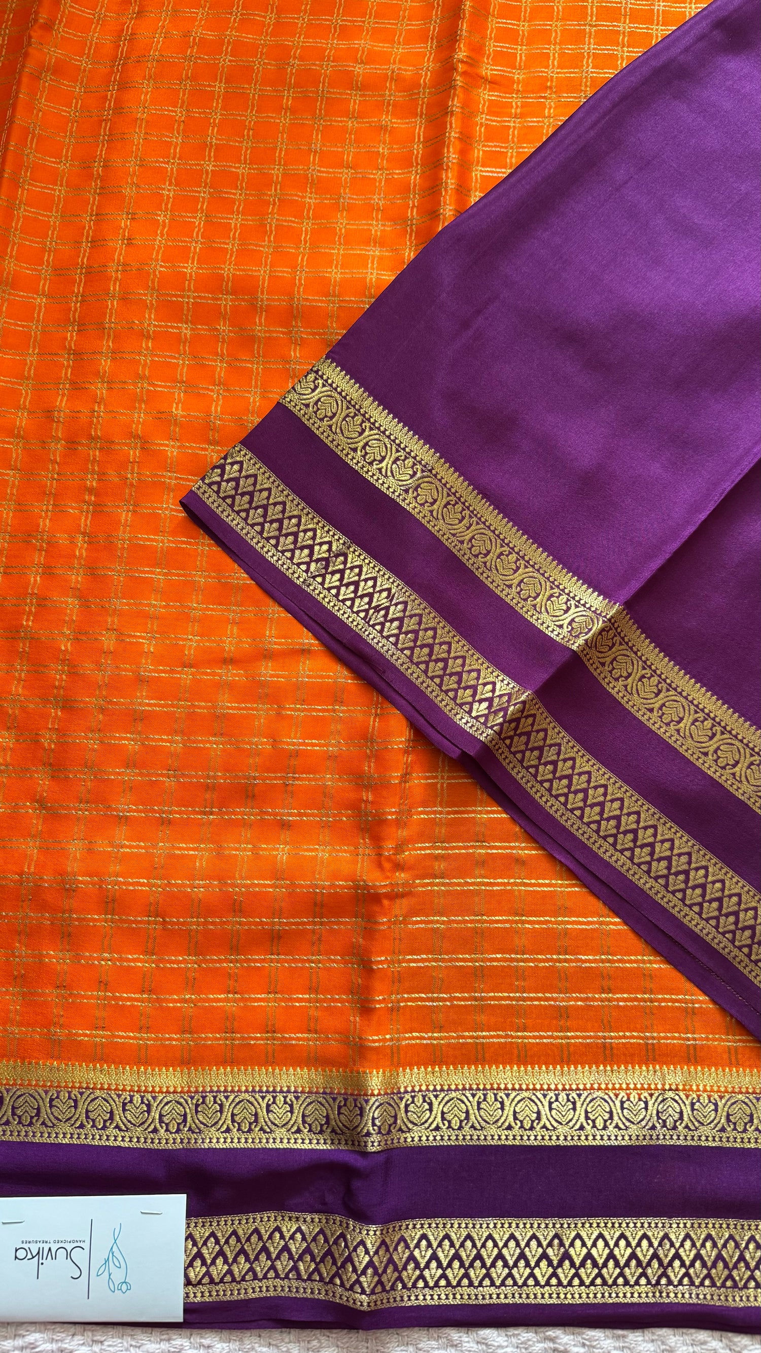 PSUV254-ORANGE WITH PURPLE