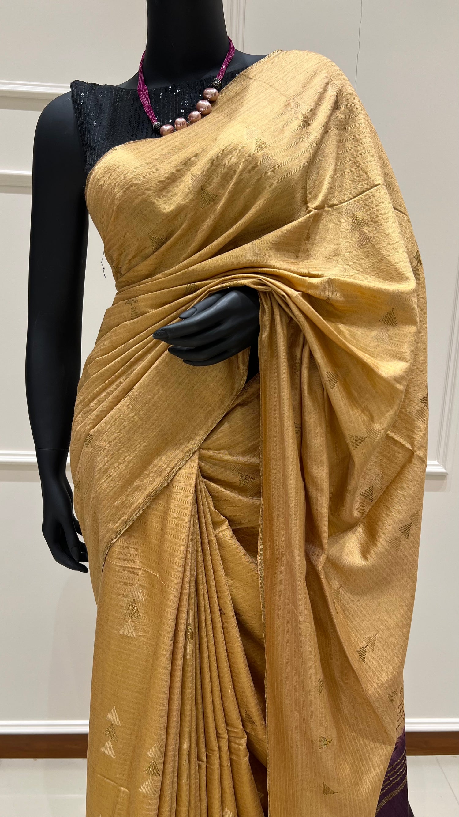 SUV3925-CHICKU WITH COFFEEBROWN