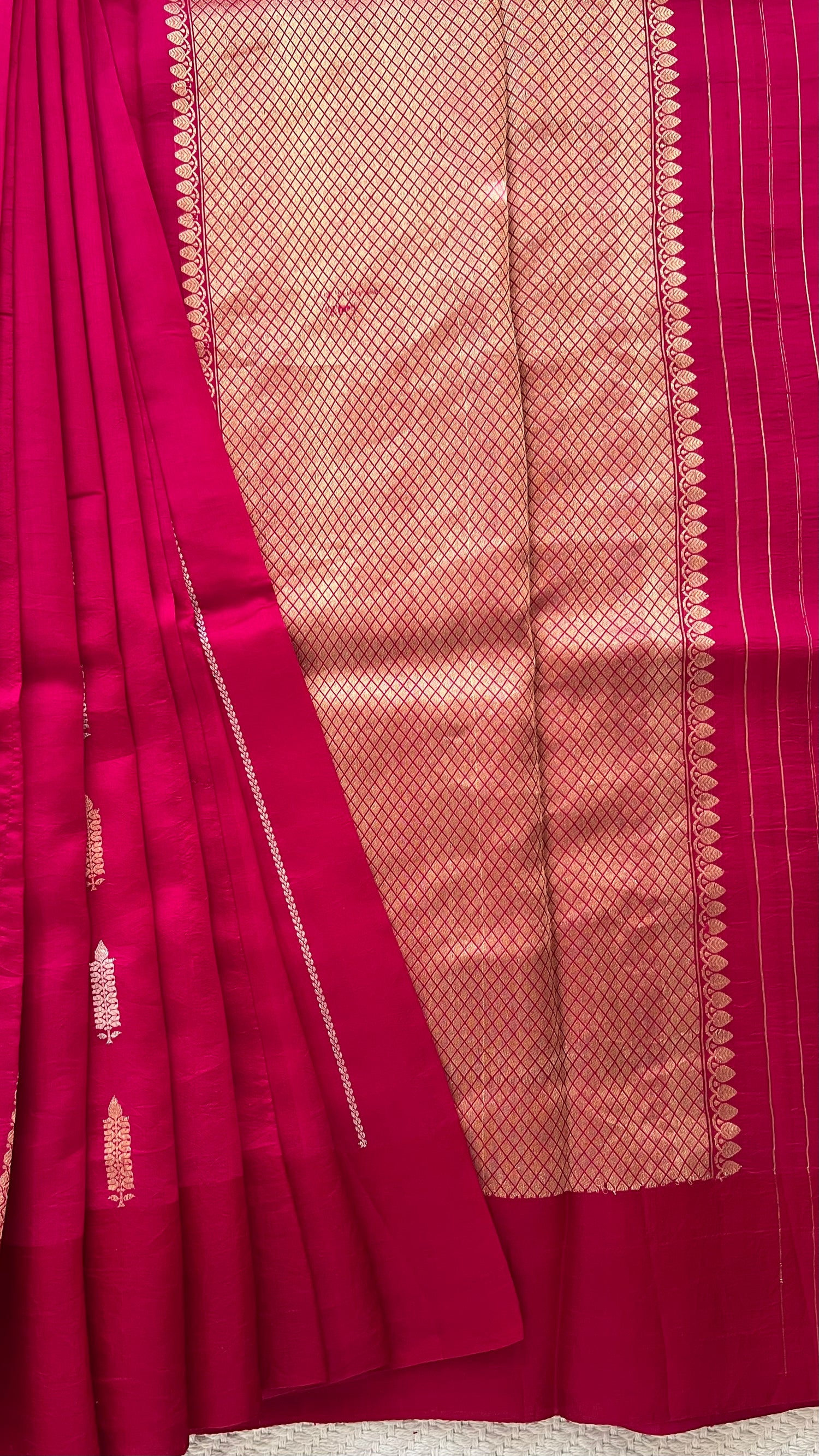 PSUV244-PINK PURE MANGO SILK SAREE