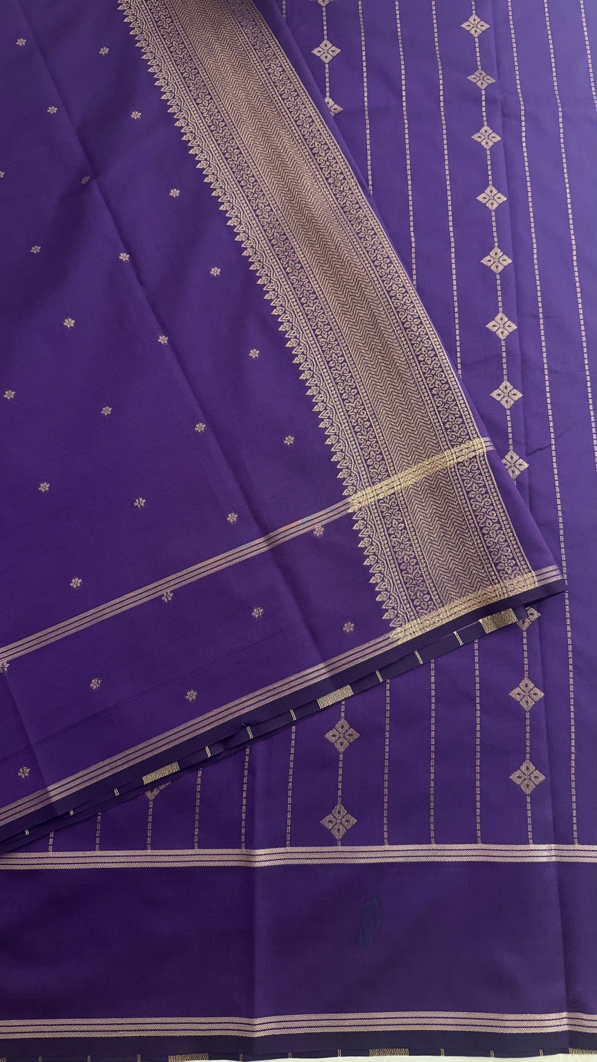 SEMI SILK SAREE SUV5810-LAVENDER