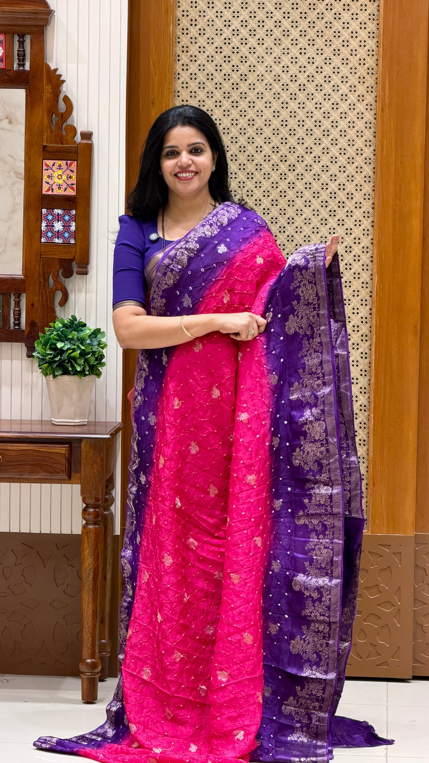 SUV5495-PINK WITH PURPLE