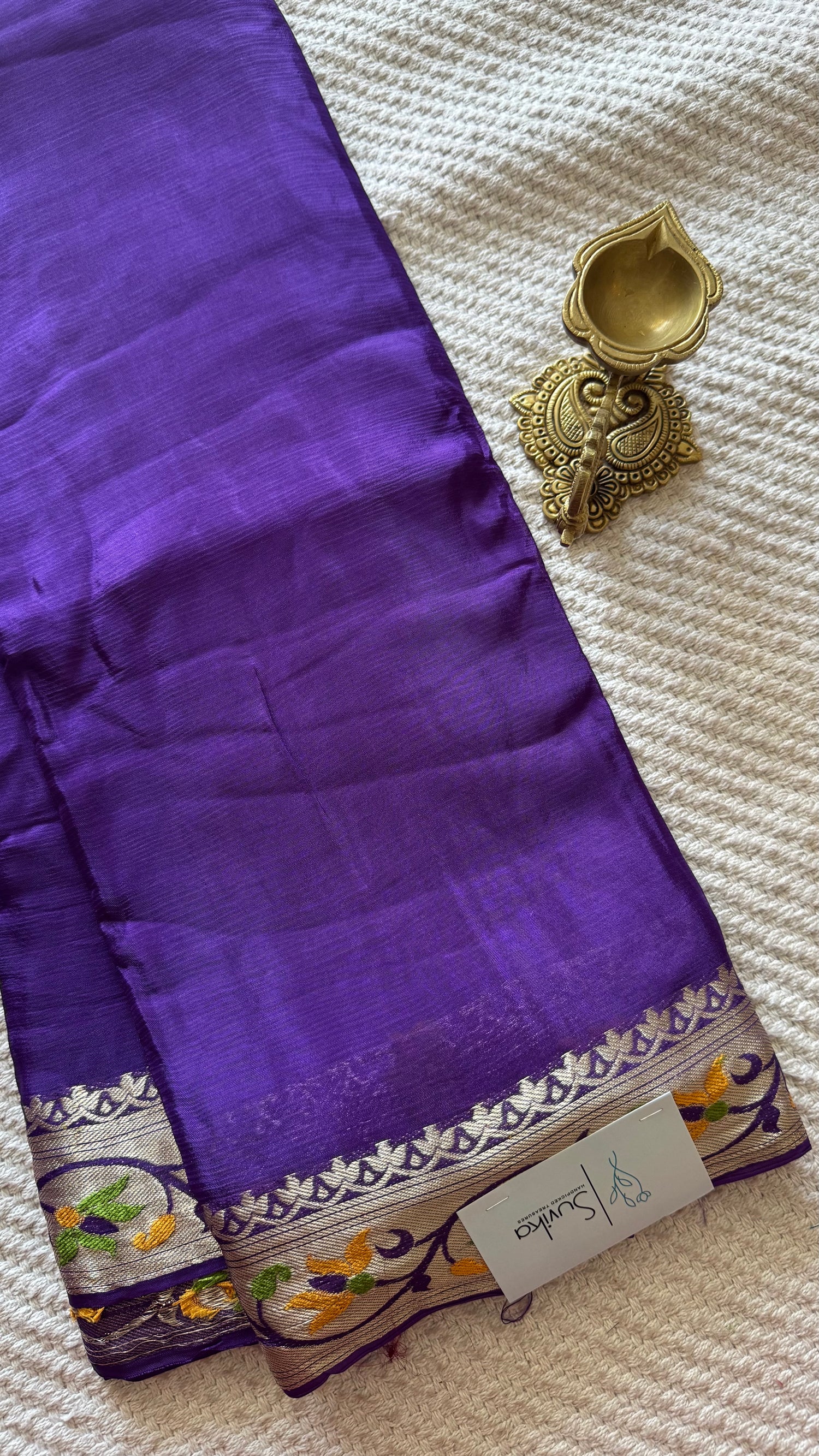CREPE SILK SUV5777-PURPLE