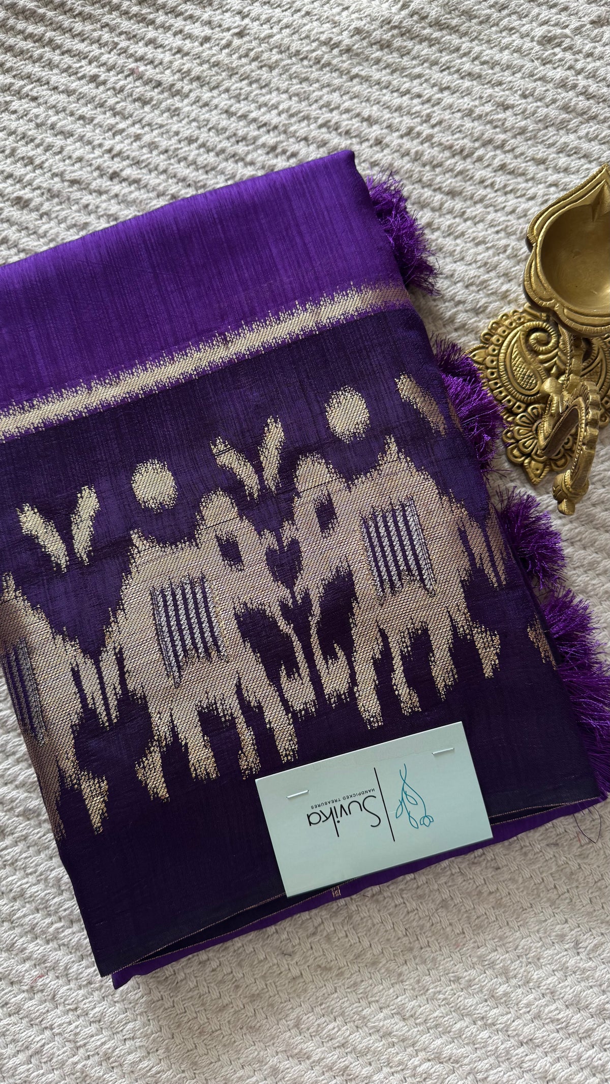 CRAPE SILK SUV5635-PURPLE