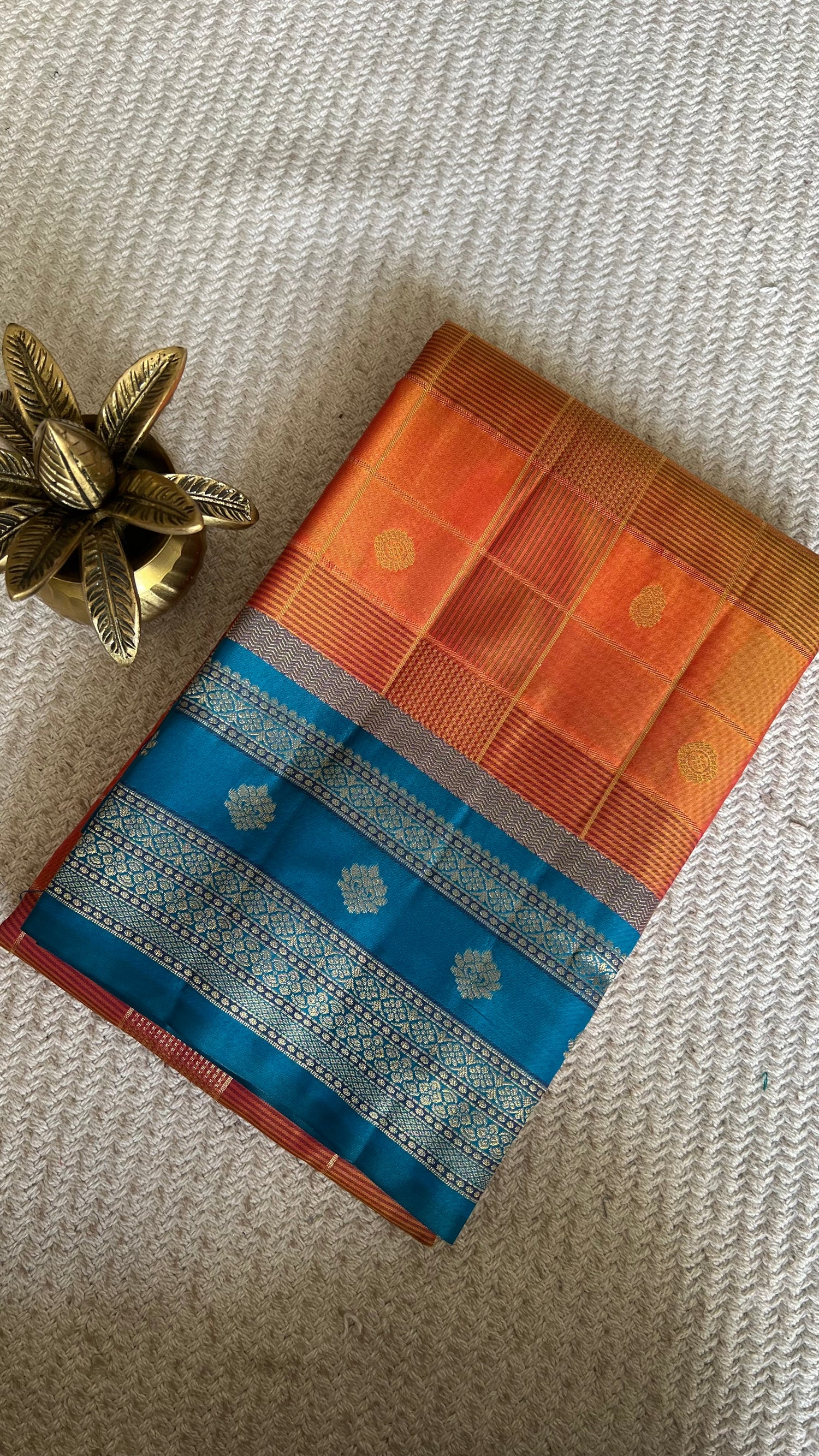SEMI SOFT SILK SUV5652-RUST