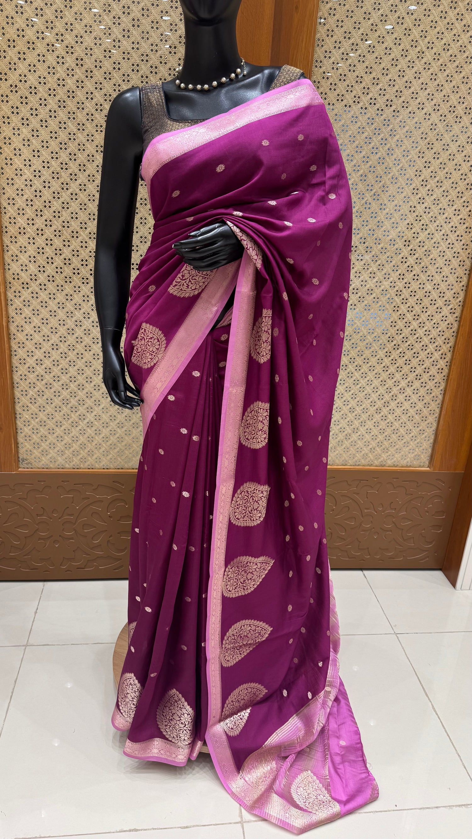 SUV4798-MAGENTA WITH BABYPINK
