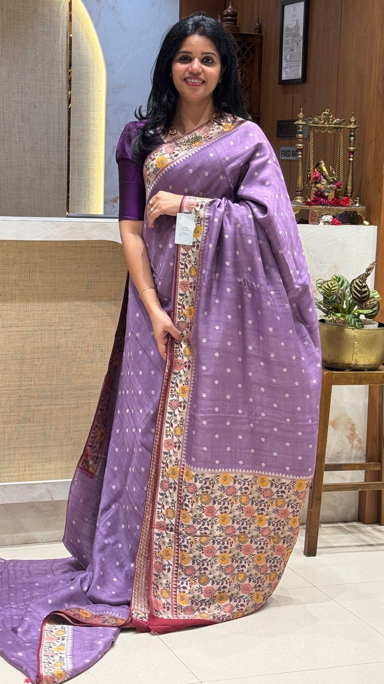 SUV3820-LAVENDAR WITH MAROON