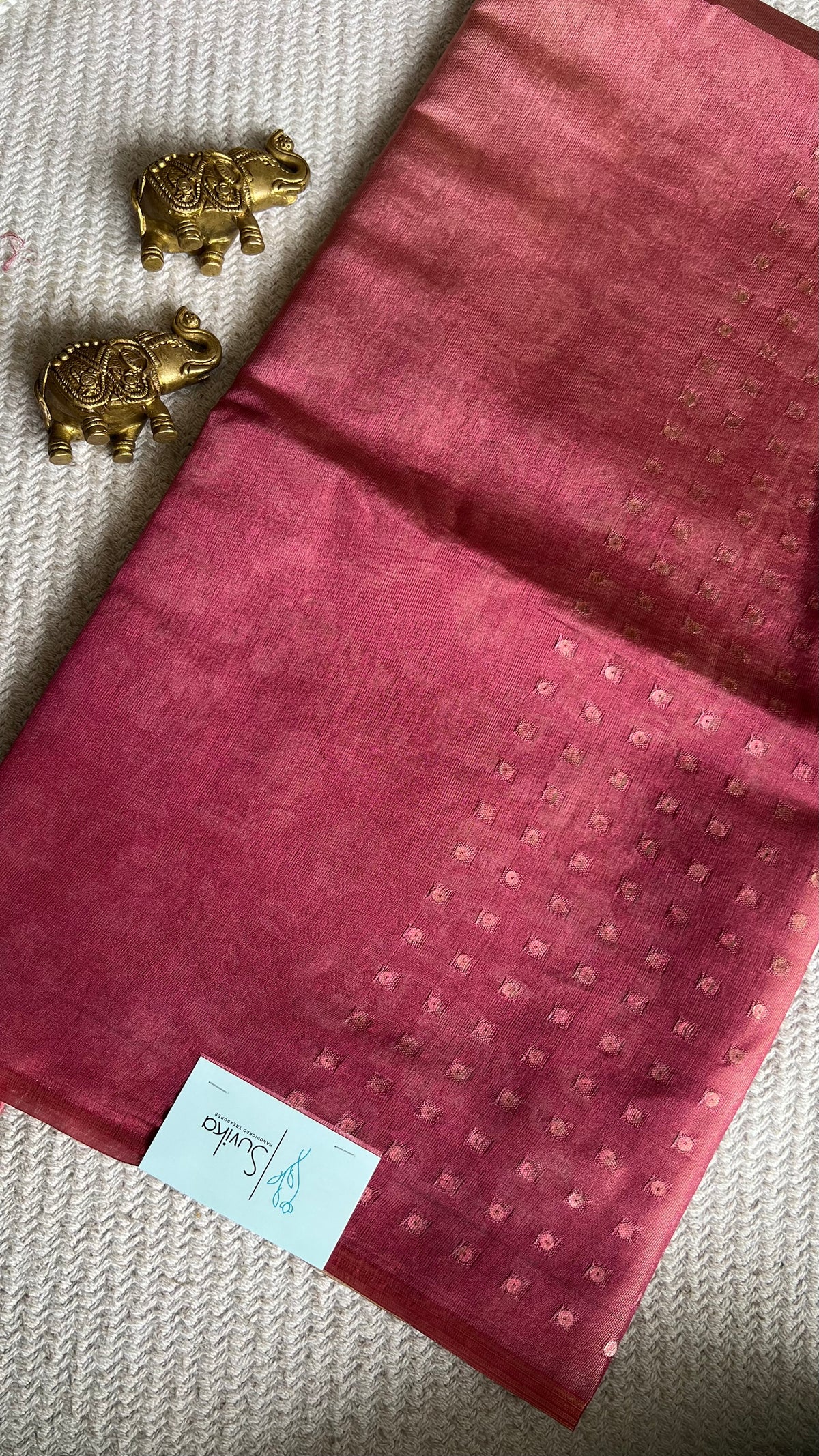 TISSUE SAREE SUV5619-ONIONPINK