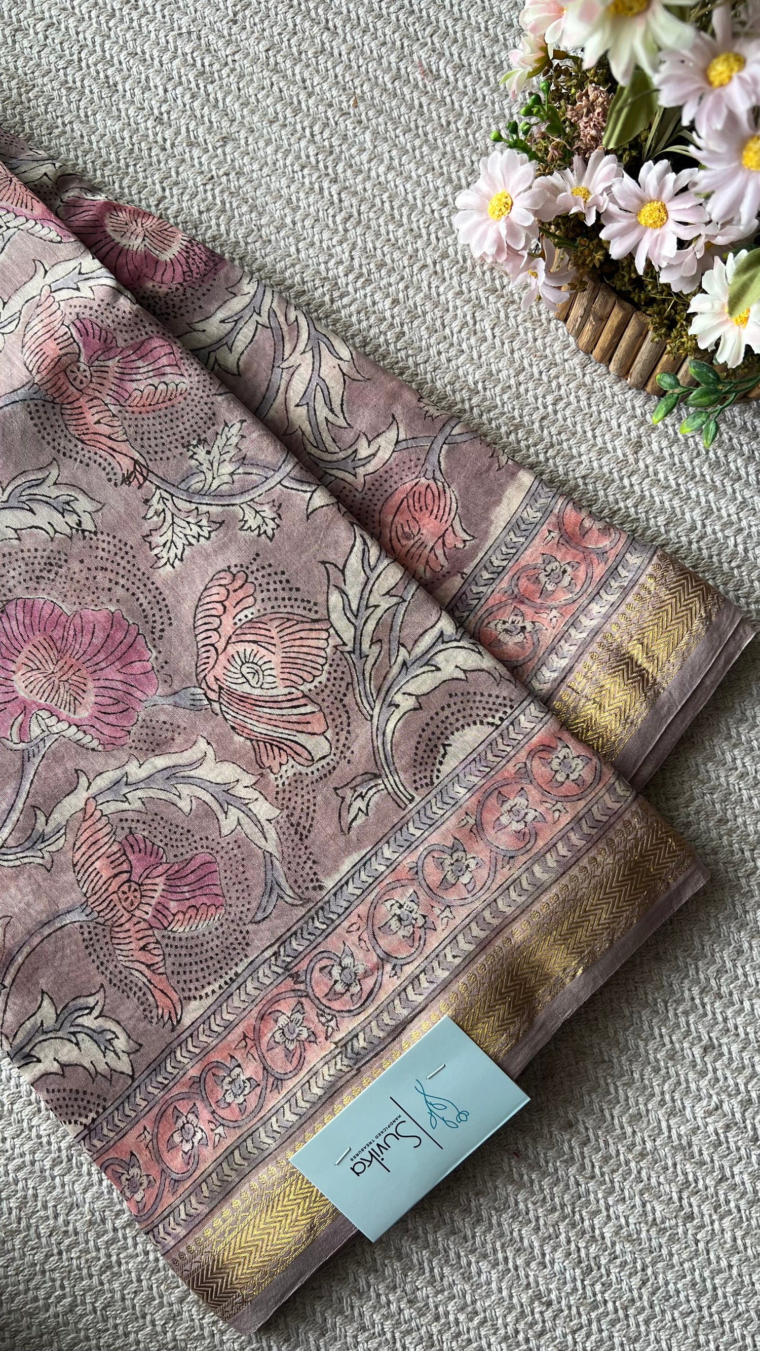 CHANDERI SILK COTTON SUV4998