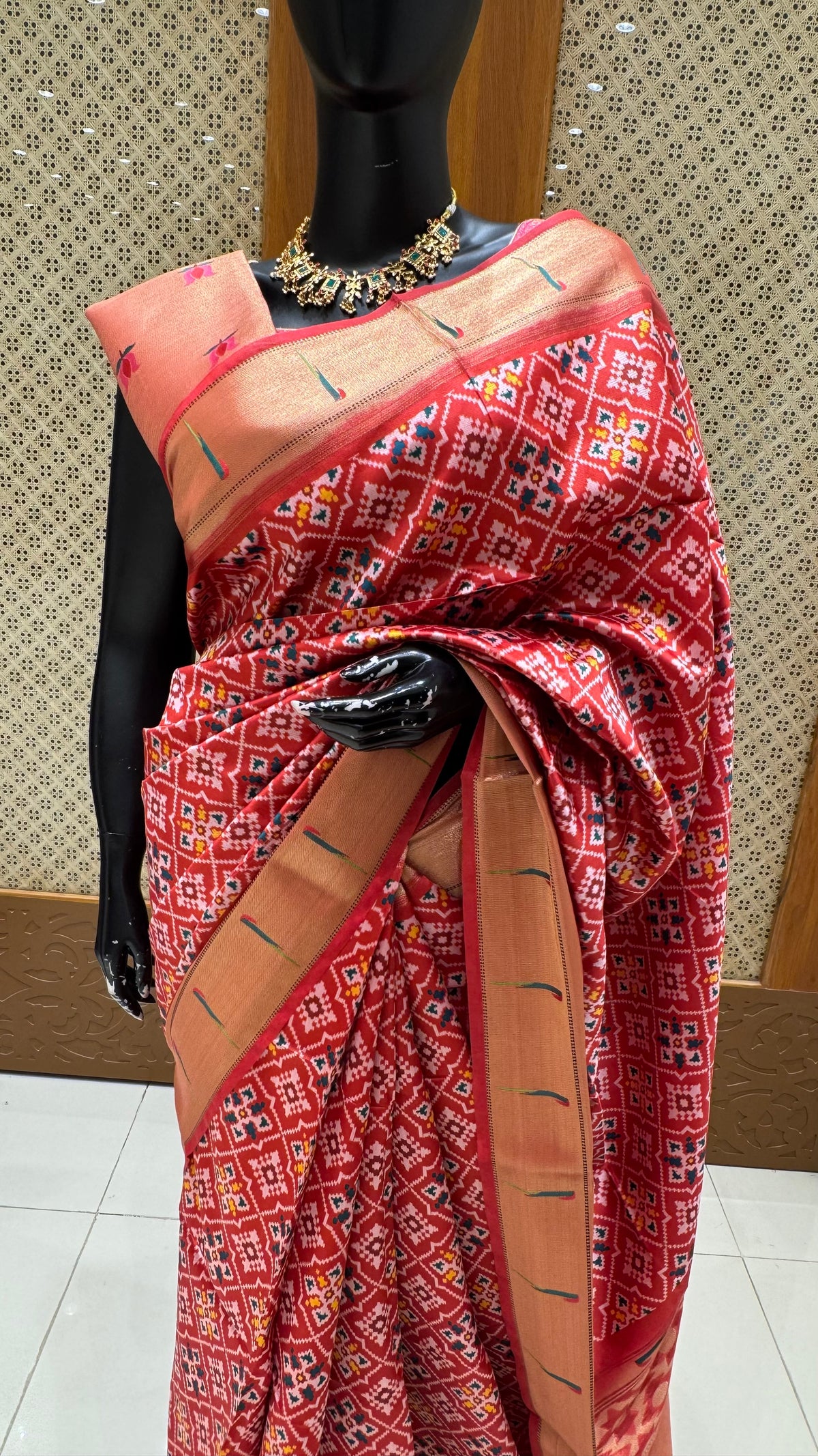 CREPE SILK SUV5726-RED