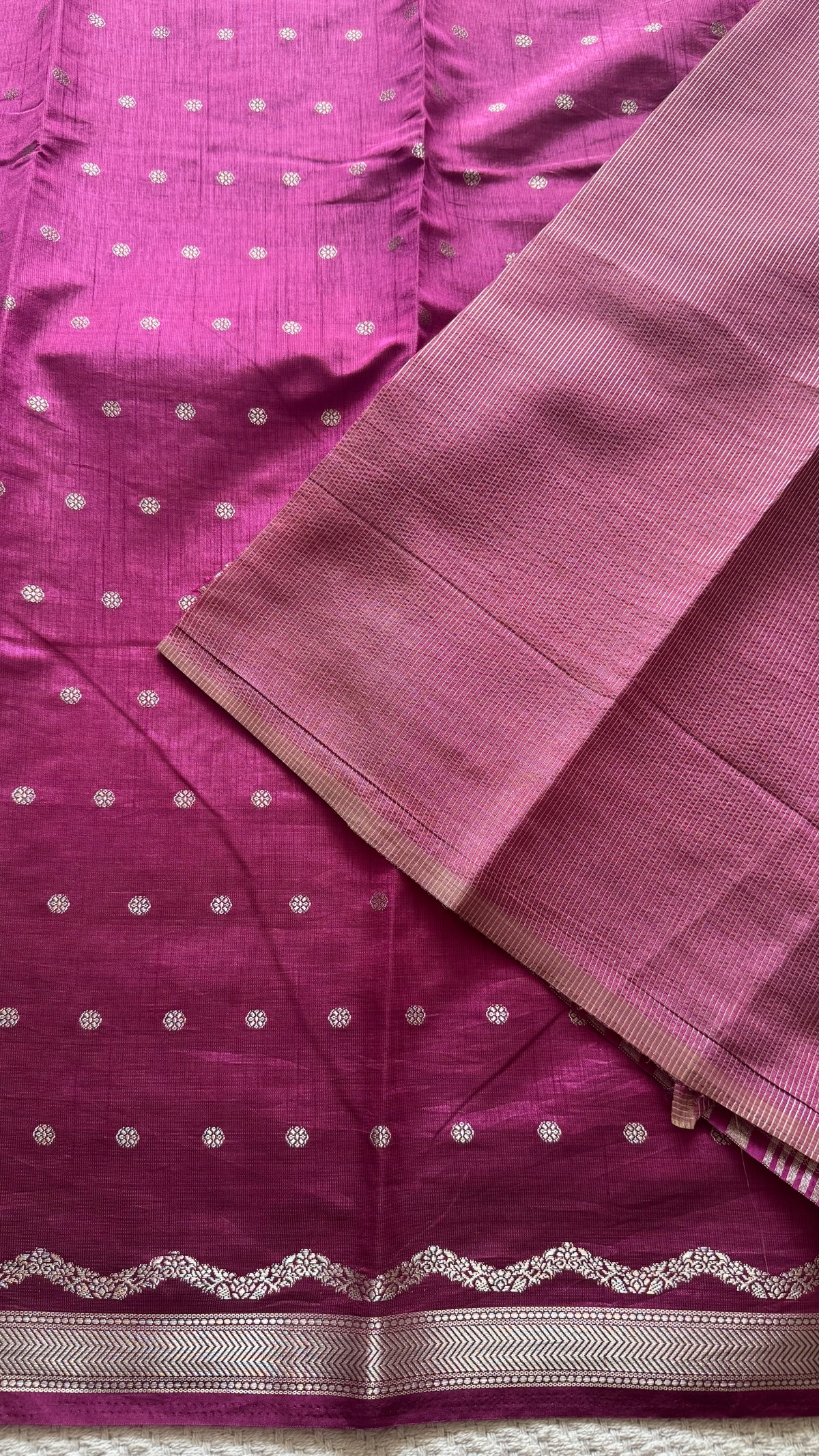 CREPE SILK SUV5739-MAGENTA