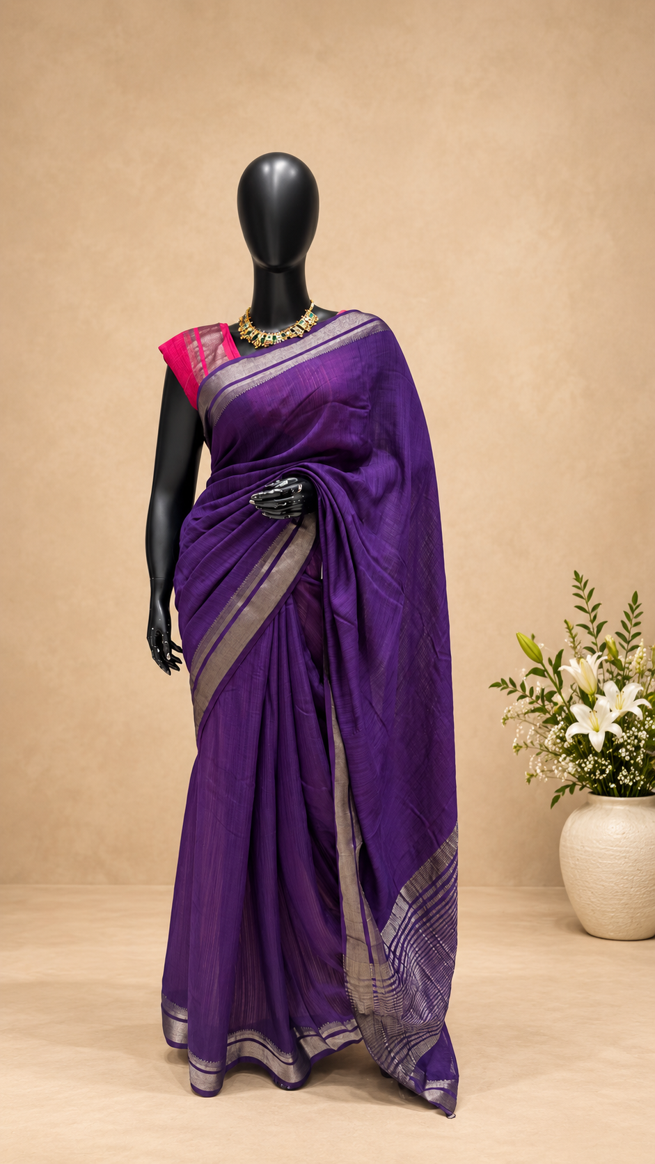 MUNGA COTTON SUV5844-PURPLE