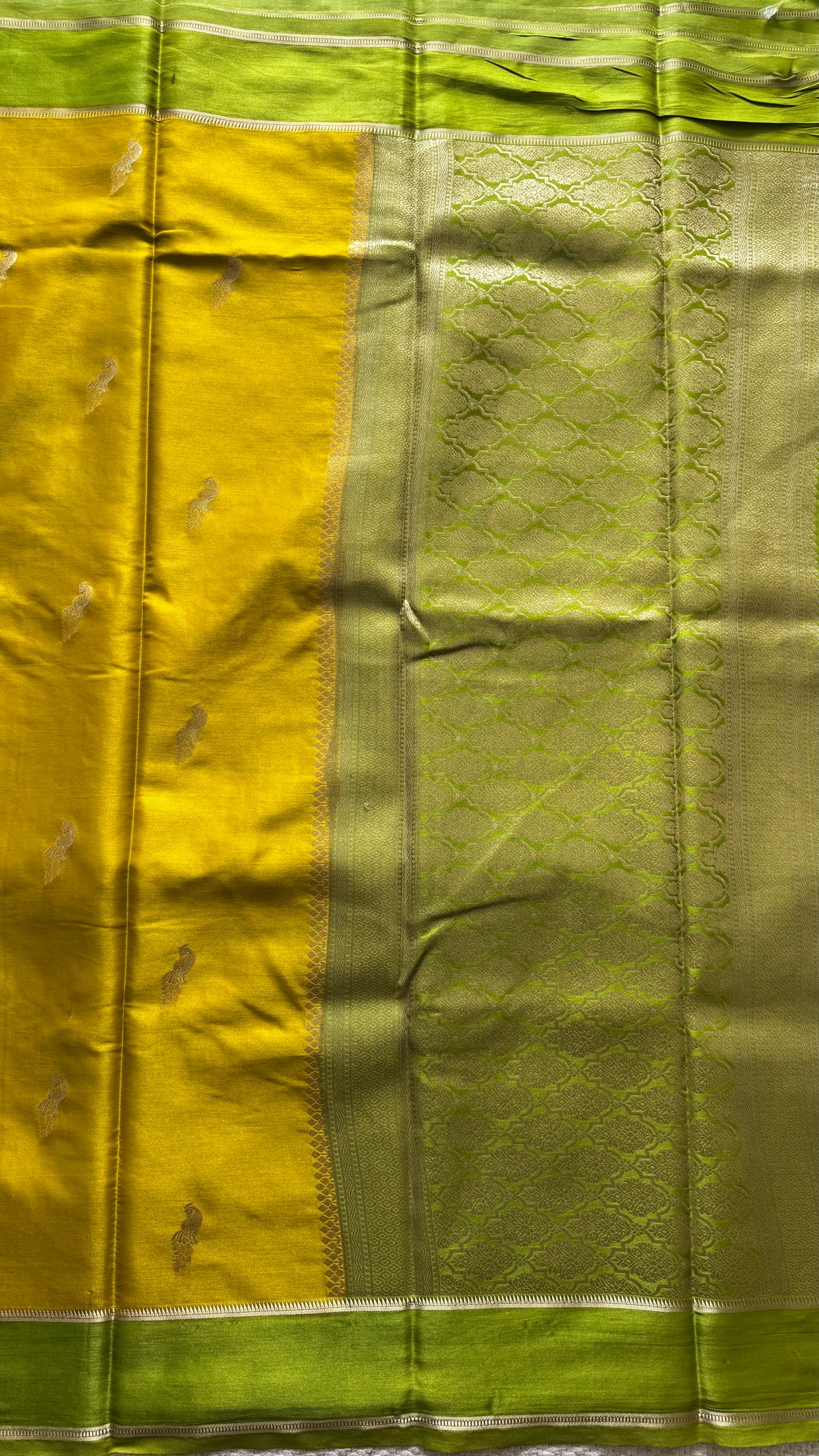 CREPE SILK SUV5803-MINTYELLOW