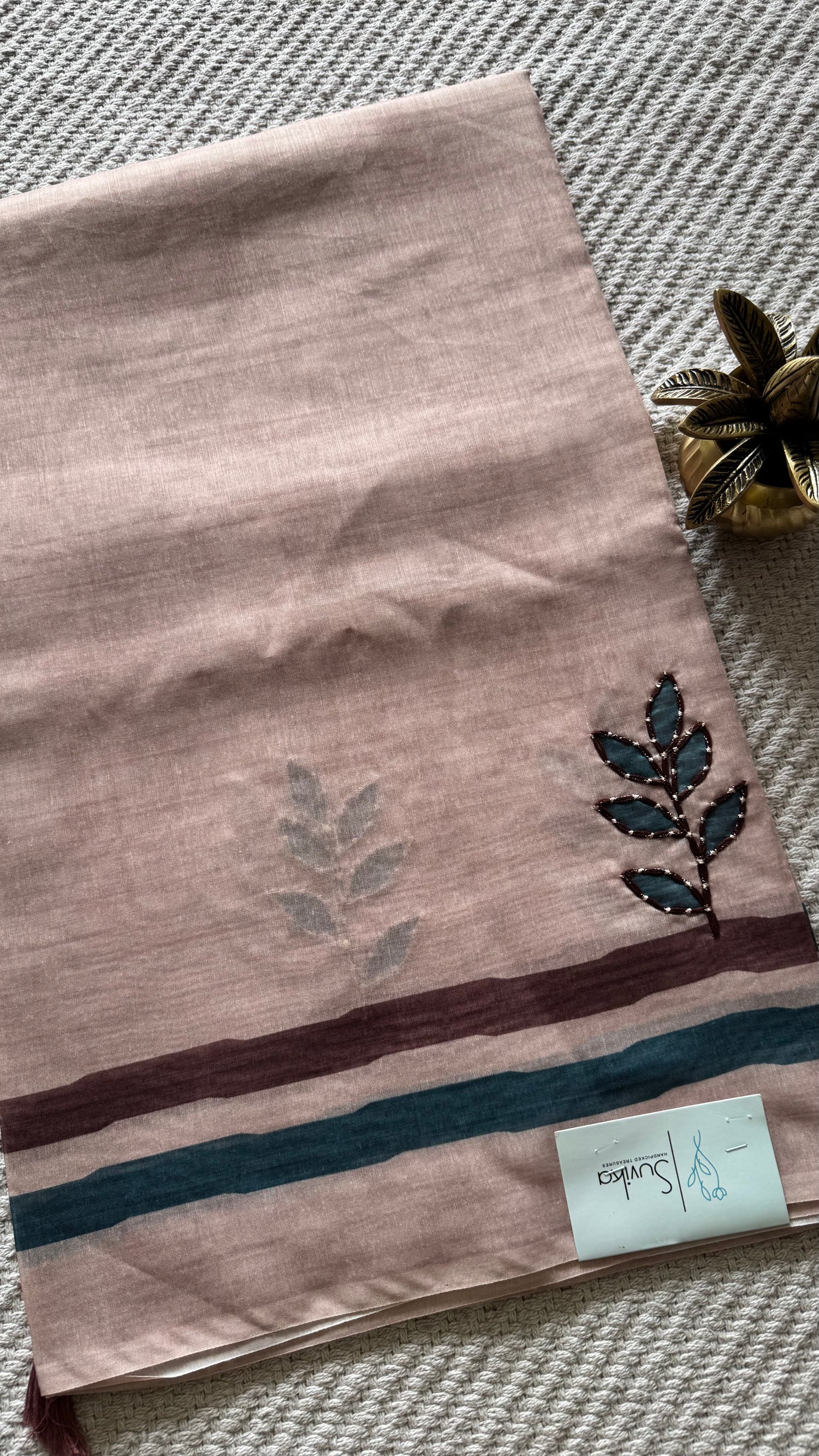 TUSSER COTTON SUV4876-PEACH